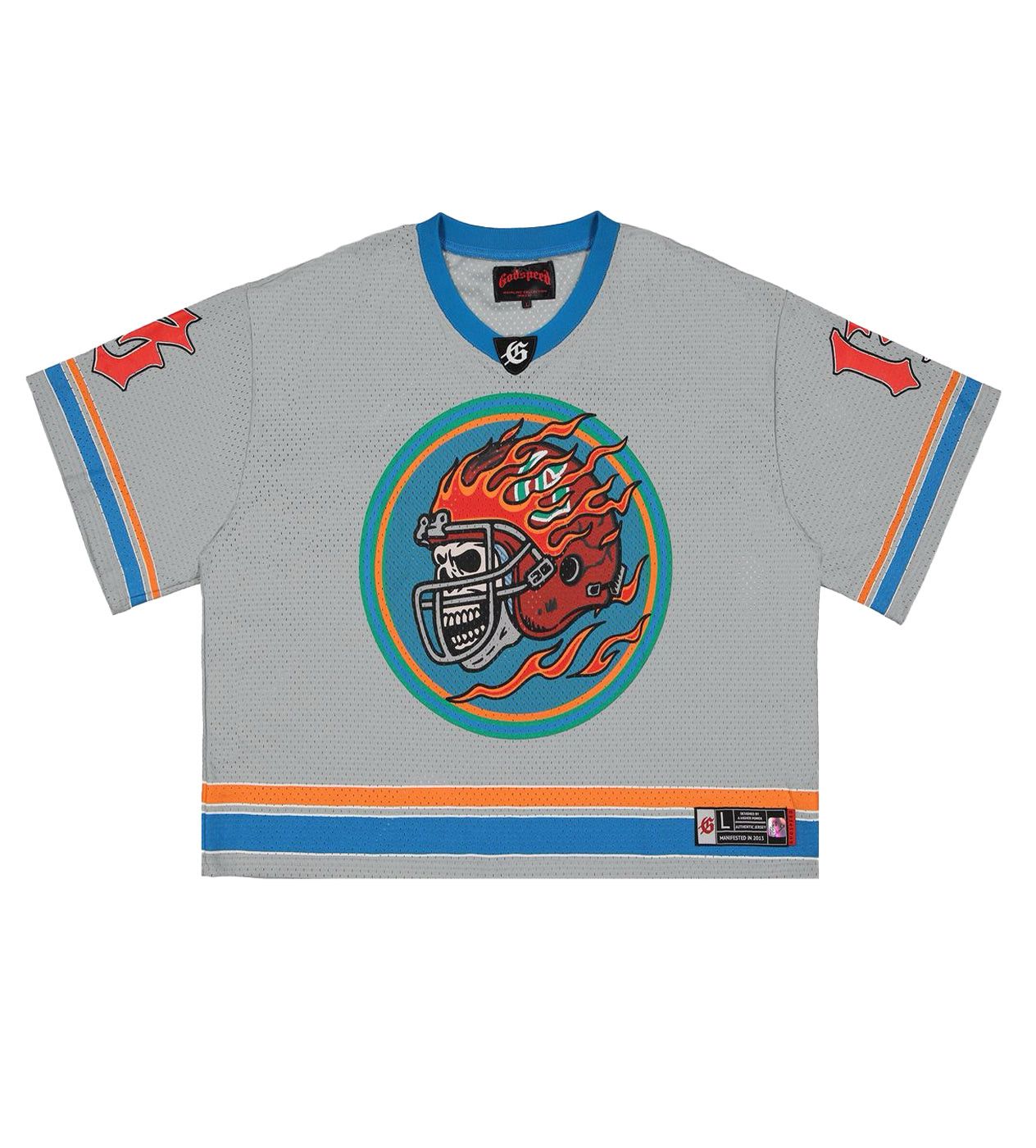 Godspeed First Down Jersey Grey Size US XL / EU 56 / 4 - 1 Thumbnail