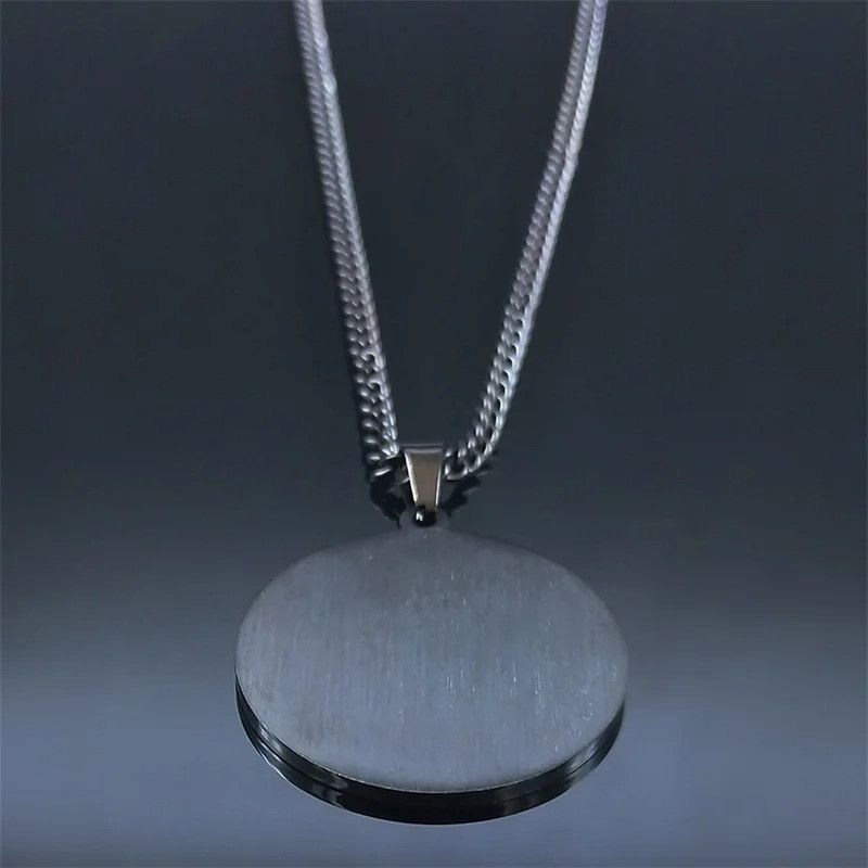 Jewelry Yin and Yang Wolf Chain Necklace Size ONE SIZE - 3 Thumbnail