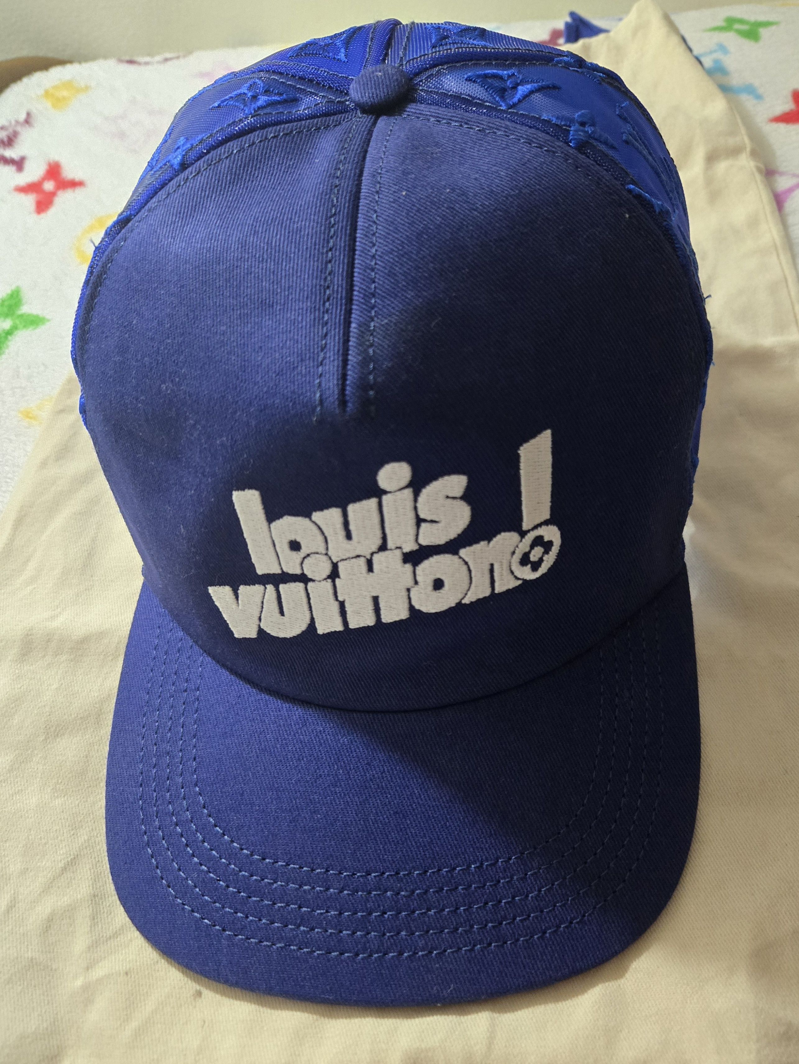 Louis Vuitton Louis Vuitton mesh hat Size ONE SIZE - 1 Thumbnail