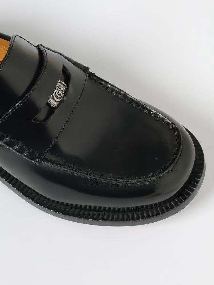 Gucci o1mt1gz0226 Men's Loafer With Removable Details in Black Size US 5.5 / EU 38 - 4 Thumbnail