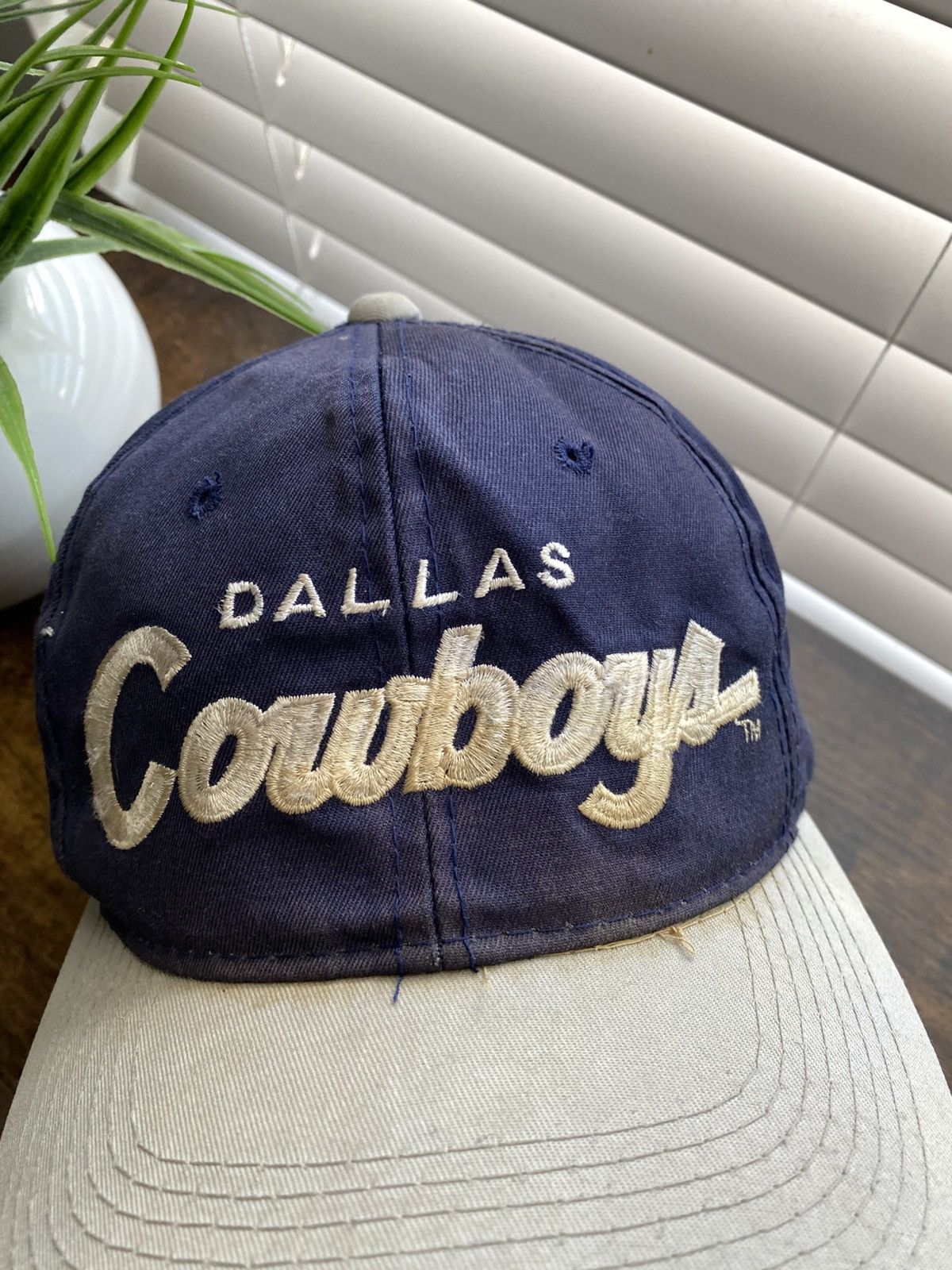Vintage Vintage 90s Dallas Cowboys Script Snapback Hat Size ONE SIZE - 3 Thumbnail
