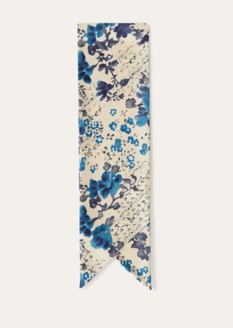 Loro Piana o1srvl11e0325 FAO1674 Size: OS / Silk Scarf in Multicolor Size ONE SIZE - 1 Thumbnail