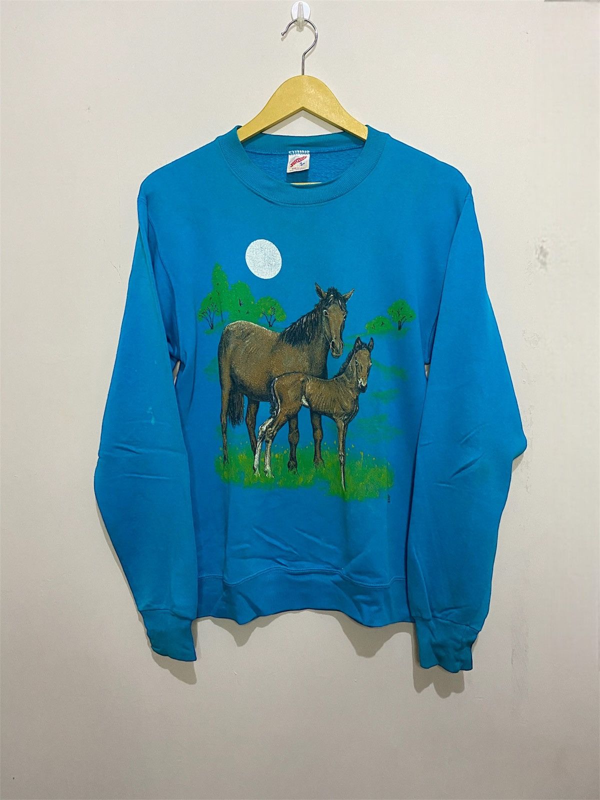 Habitat × If Six Was Nine × Vintage Vintage Habitat LSJ Sportwear 1989 Crewneck Sweatshirt Size US M / EU 48-50 / 2 - 1 Thumbnail