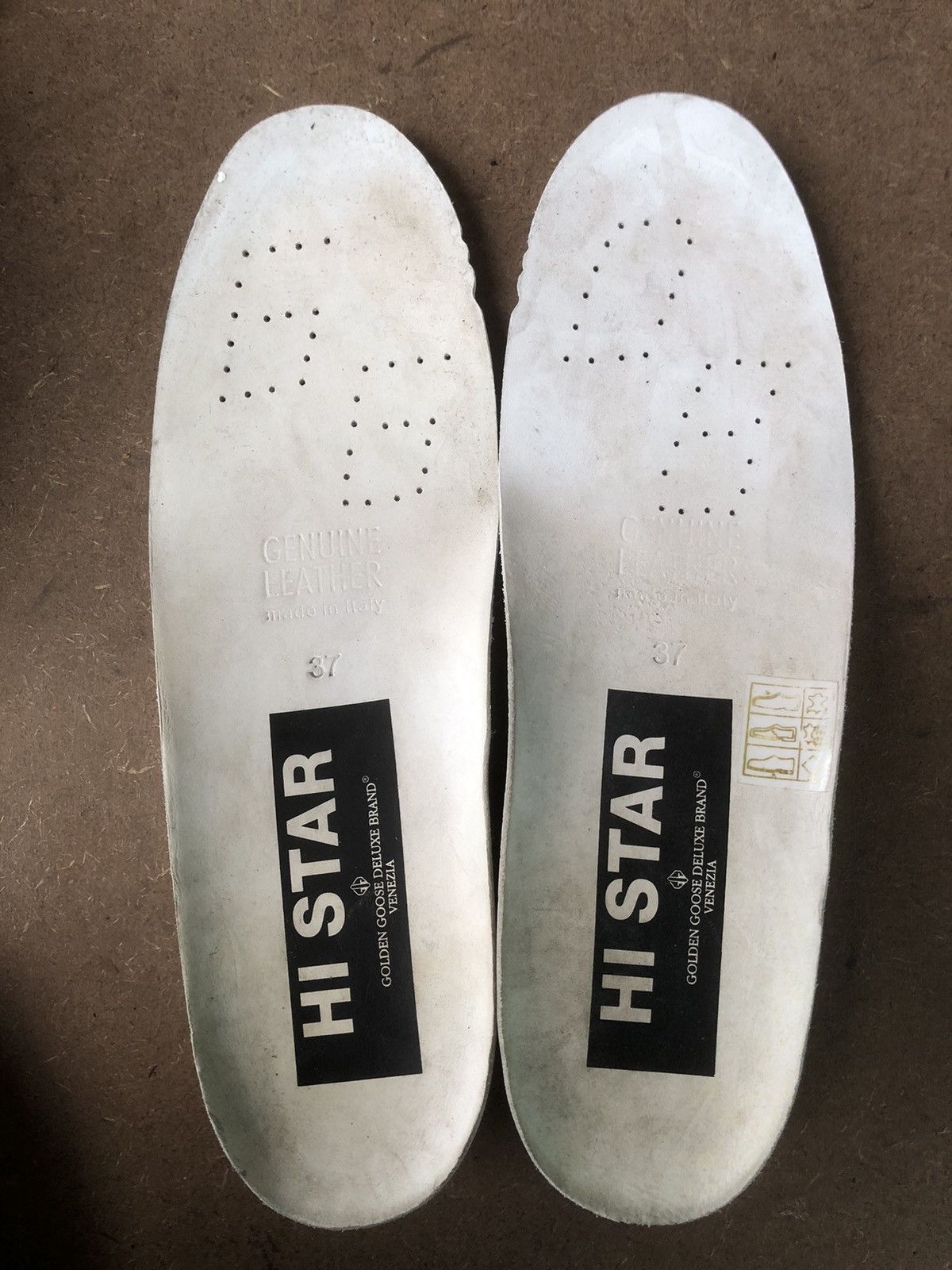 Golden Goose Golden Goose Hi-Star White Leather Women’s Sneakers Size 37 Size US 7 / IT 37 - 13 Thumbnail