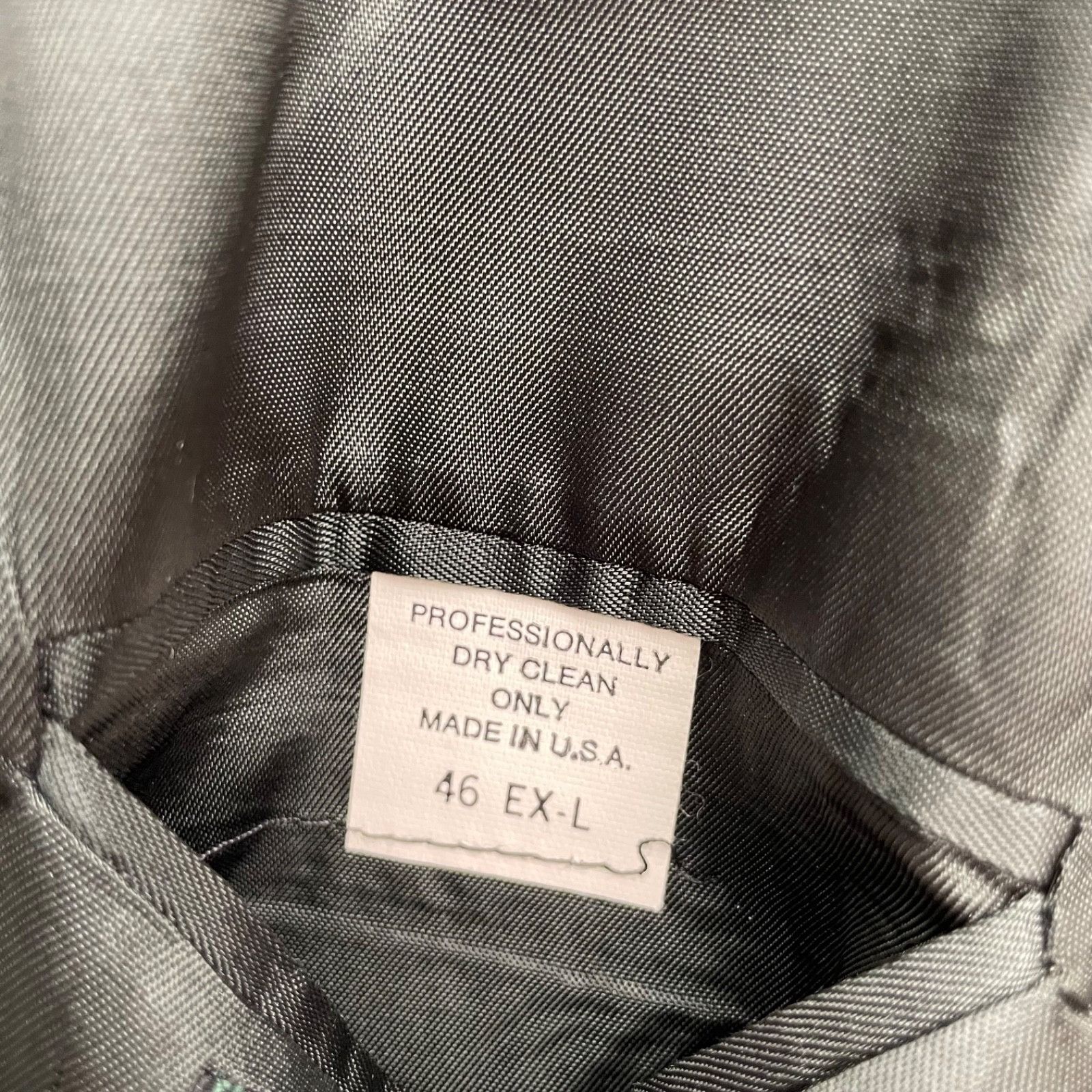 Nordstrom VTG Nordstrom x Broadmoor & Pike Men's 100% Wool Blazer Gray Size 46L - 8 Thumbnail