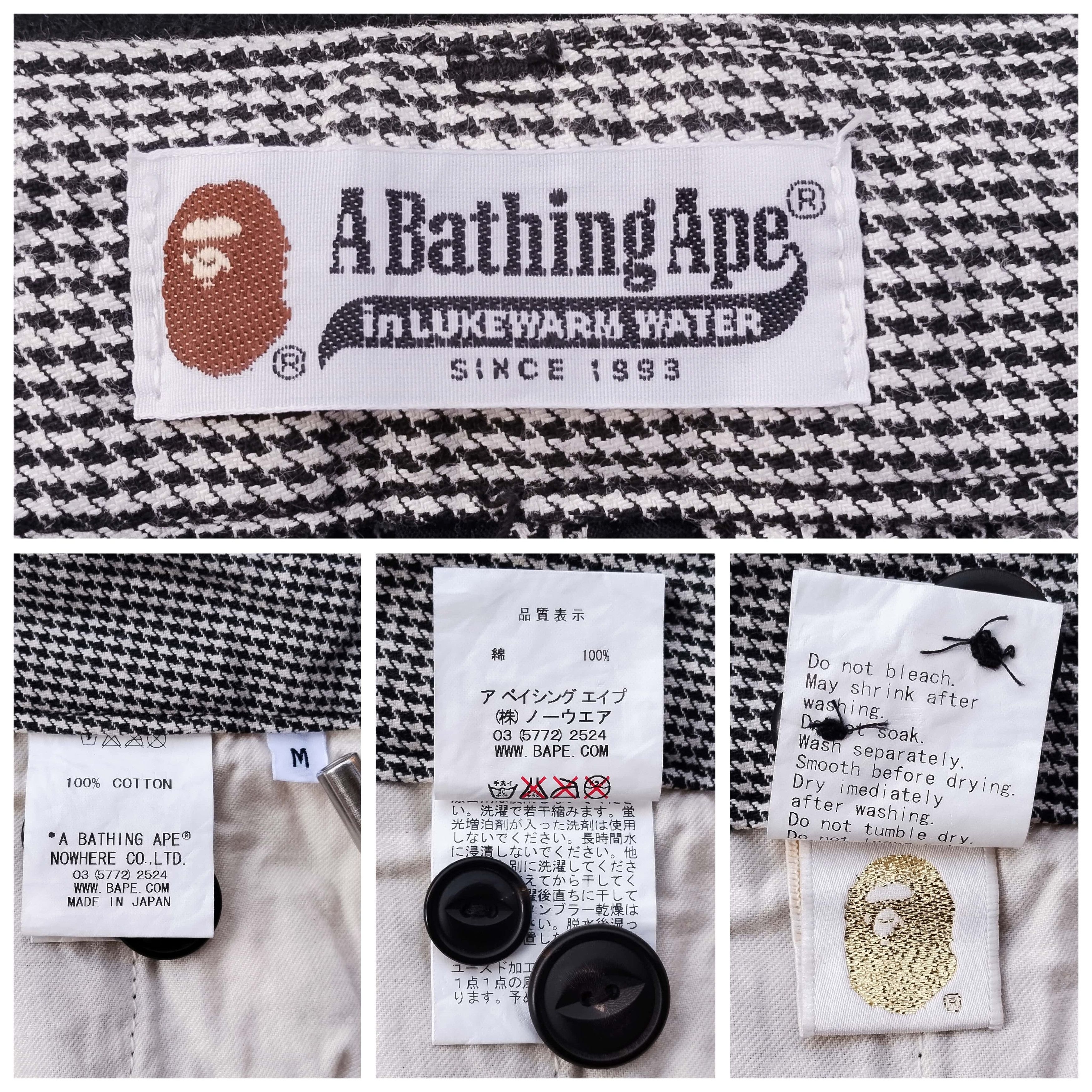 Bape 2010 Bape Houndstooth Pants Size US 34 / EU 50 - 7 Thumbnail
