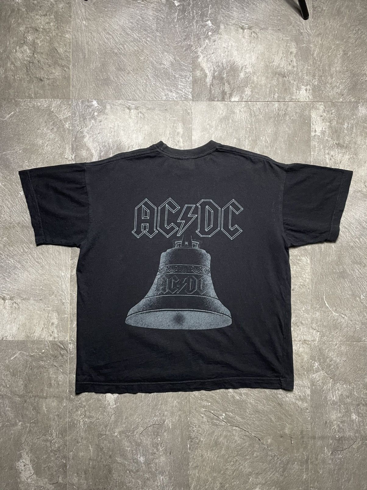 Band Tees Vintage AC/DC Hells Bells T-Shirt Double Sided Rock Tee S Size US S / EU 44-46 / 1 - 3 Thumbnail