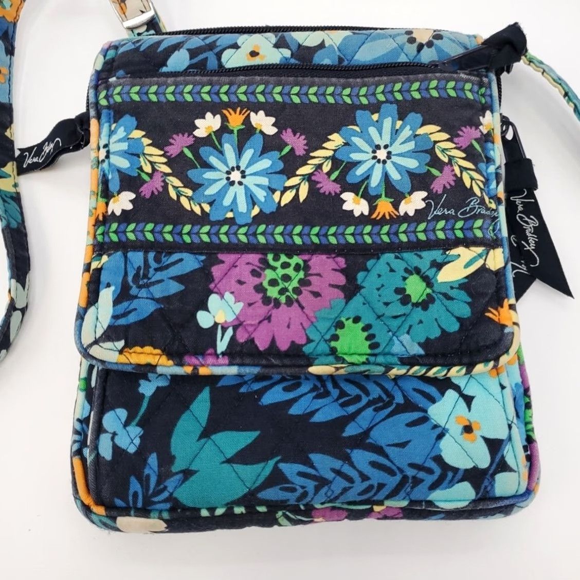 Vera Bradley Vera Bradley Midnight Blues Mini Hipster Crossbody Purse" Size ONE SIZE - 3 Thumbnail