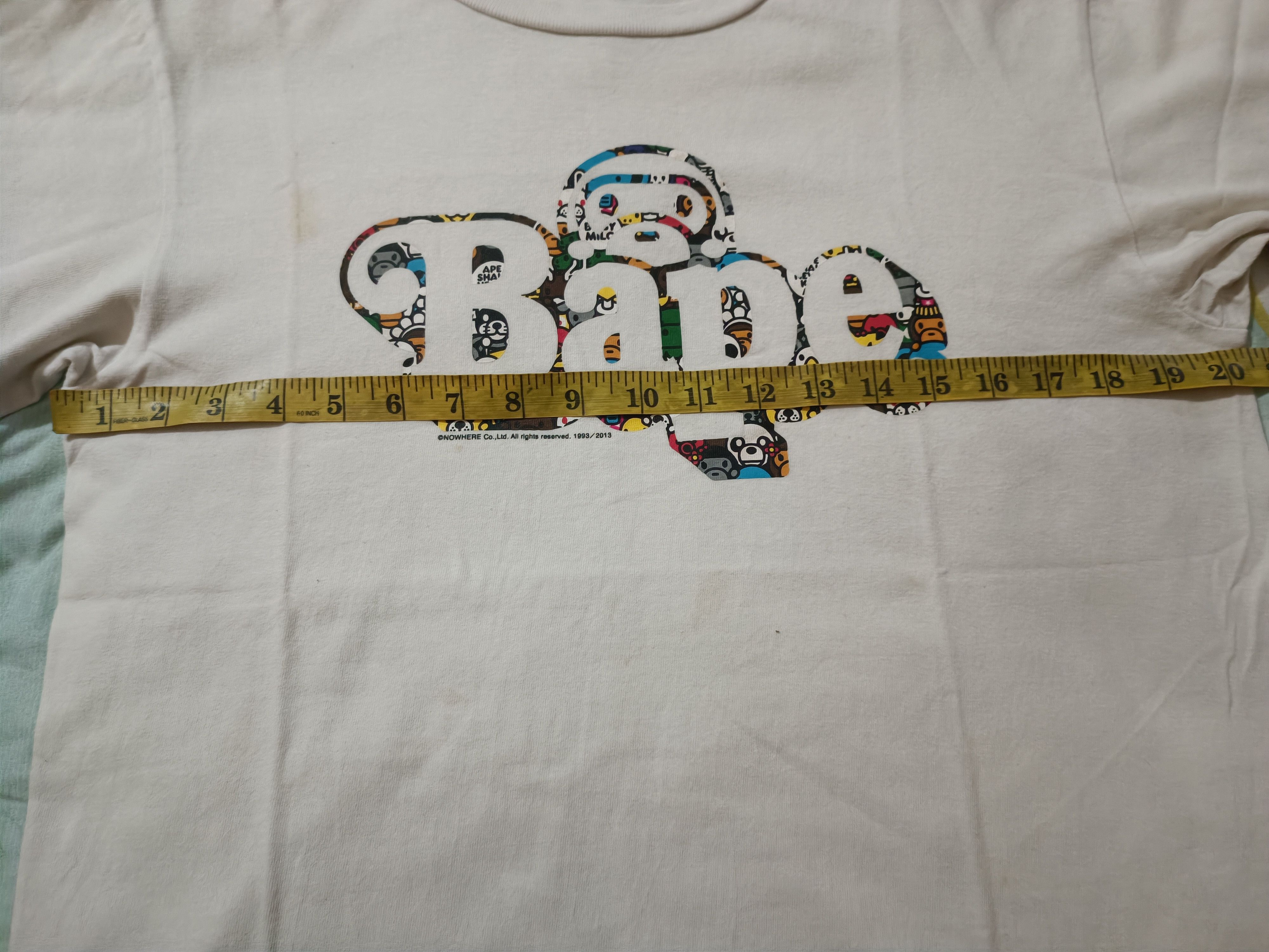Bape Bape Babymilo By A Bathing Ape T Shirt Size US M / EU 48-50 / 2 - 7 Thumbnail