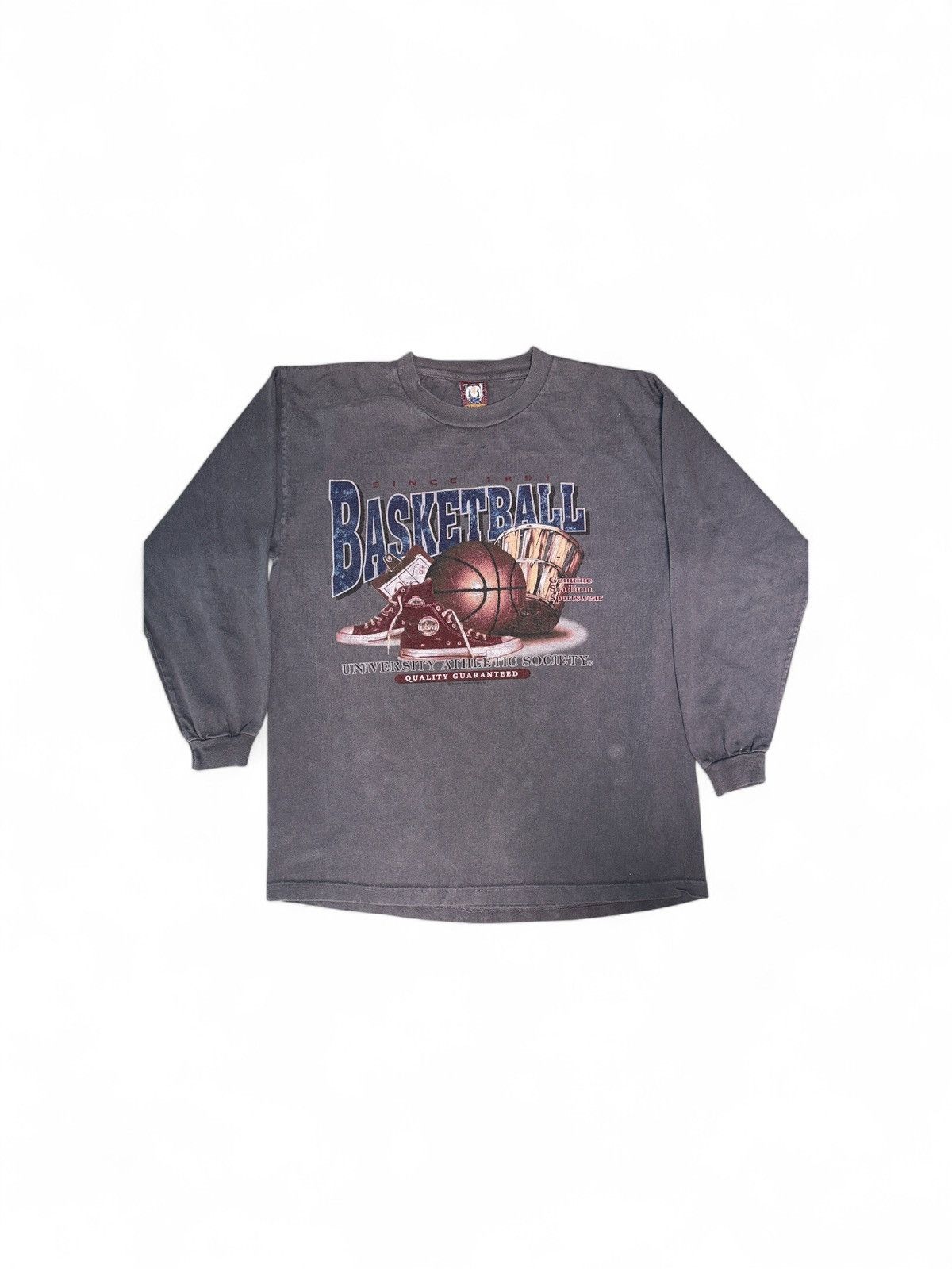 Other Vintage 90s University Athletic Society Basketball USA MADE Size US XL / EU 56 / 4 - 1 Thumbnail