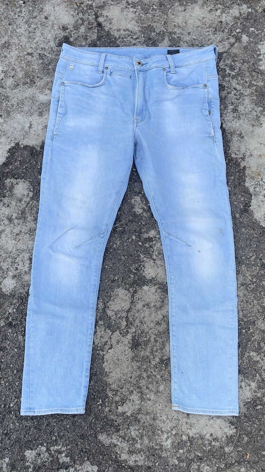 G-Star G-Star Raw Denim Multipocket Jeans Workwear W33 Size US 35 - 2 Thumbnail