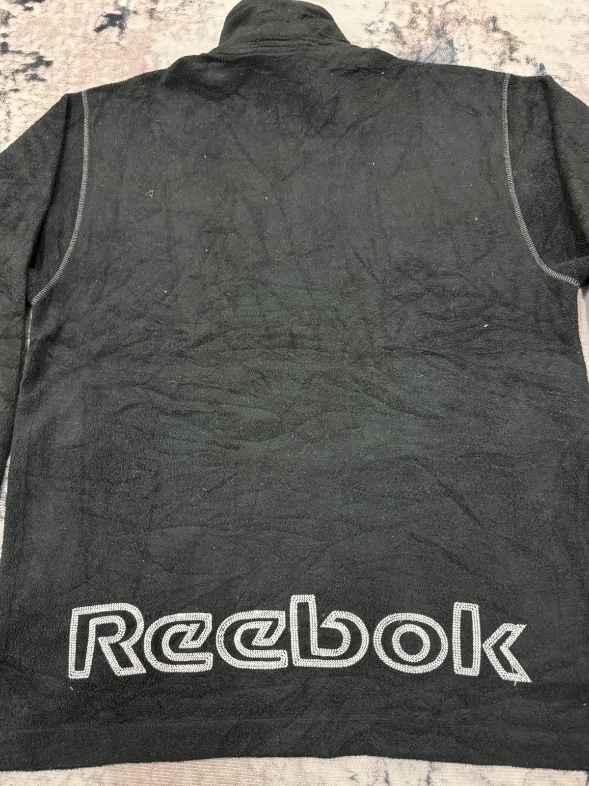 Reebok Reebok Backhit Embroidery Logo Zip Up Sweater Jacket Size US M / EU 48-50 / 2 - 2 Thumbnail