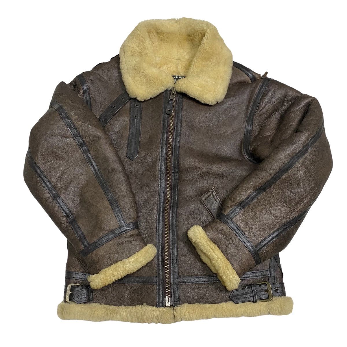 Vintage Vintage B-3 leather jacket Size US L / EU 52-54 / 3 - 8 Thumbnail