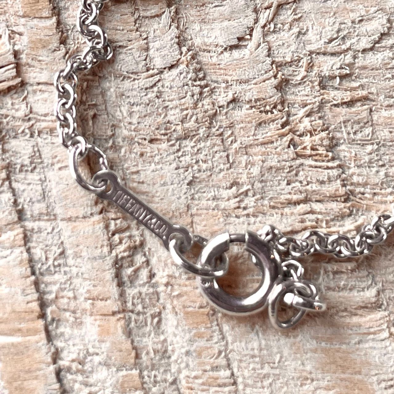 Tiffany & Co. Tiffany & Co Silver Elsa Peretti Large Bean Chain Necklace Size ONE SIZE - 5 Thumbnail