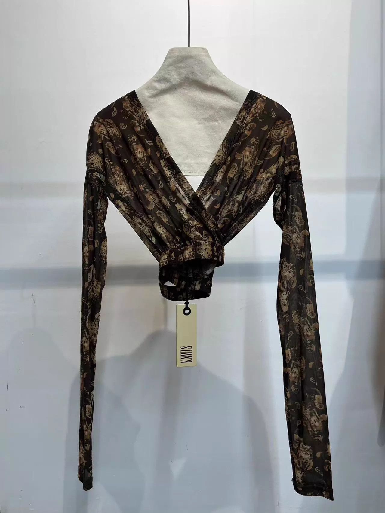 KNWLS knwls 22 cross cutout top size S in stock Size S / US 4 / IT 40 - 6 Thumbnail