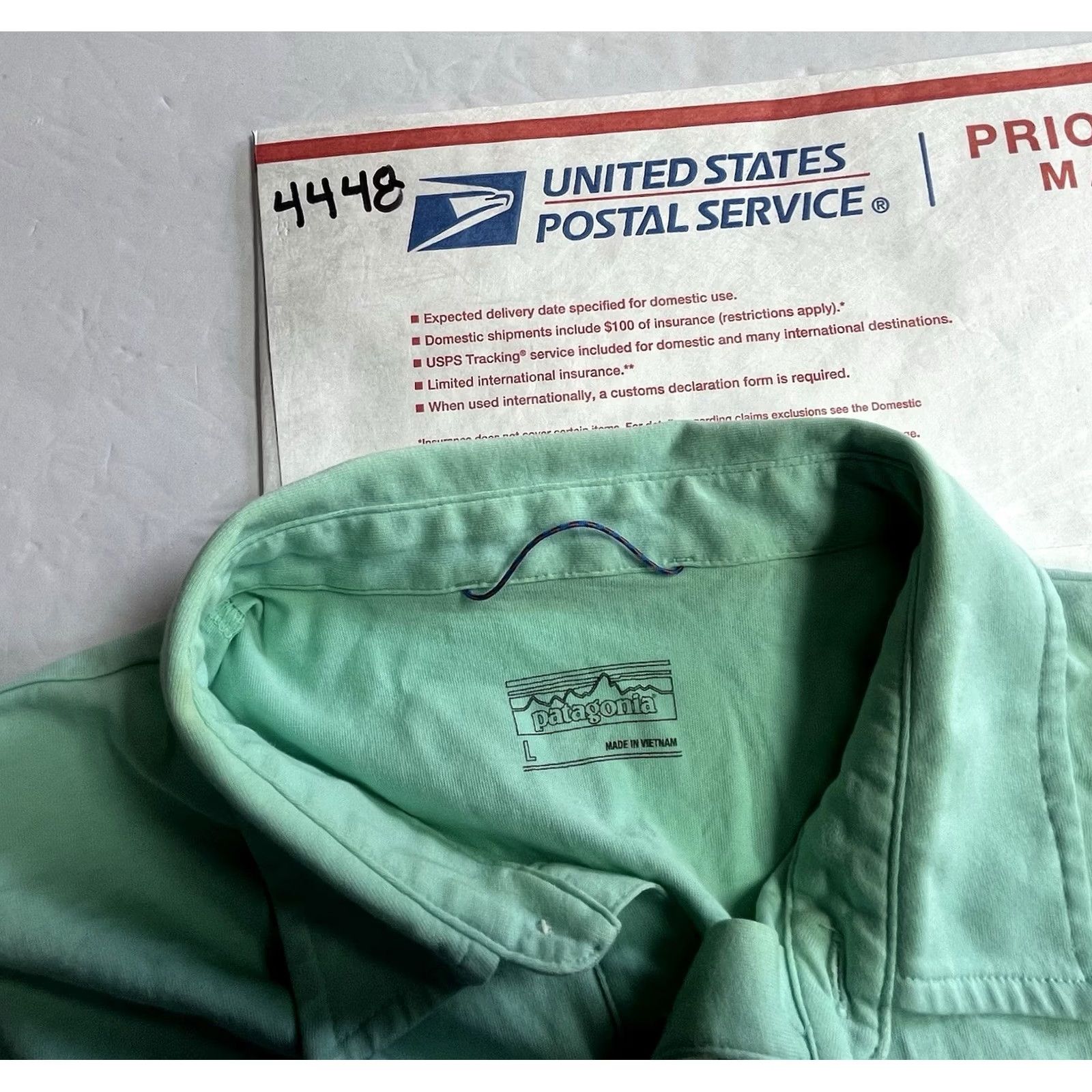 Patagonia Patagonia Polo Shirt Men's L Short Sleeve Solid Green Fish Golf Size US L / EU 52-54 / 3 - 8 Thumbnail