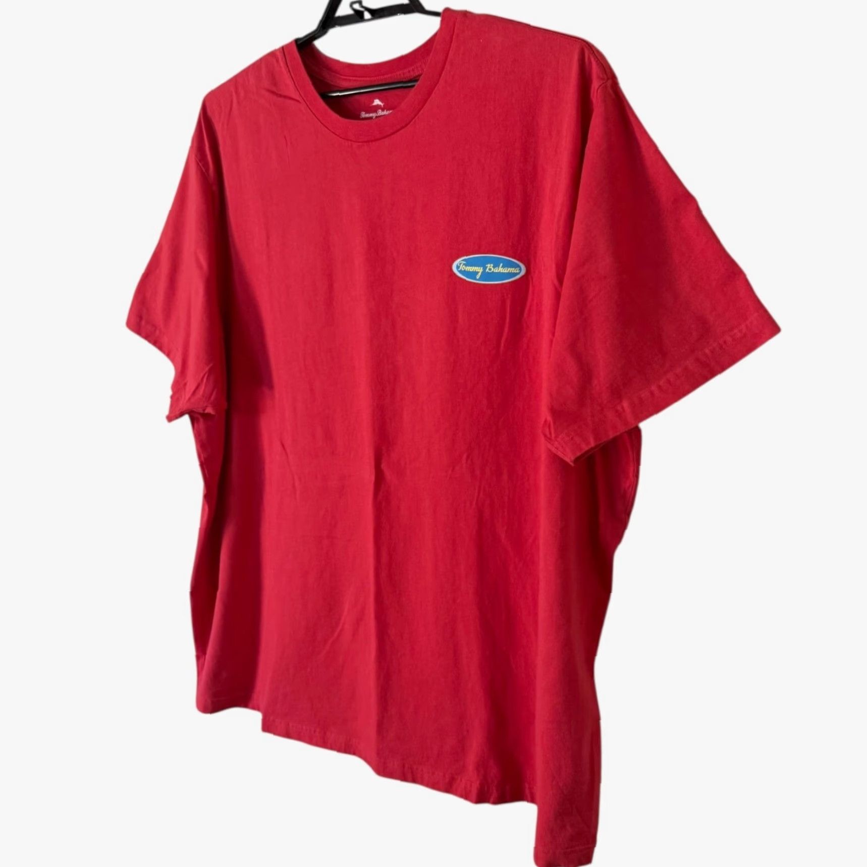 Tommy Bahama VINTAGE Tommy Bahama Sun's Out Rum's Out Graphic T-Shirt Men’s 3XL Red Short Sleeve Cotton UV Protection Outdoor Tropical Summer Size US XXL / EU 58 / 5 - 2 Thumbnail