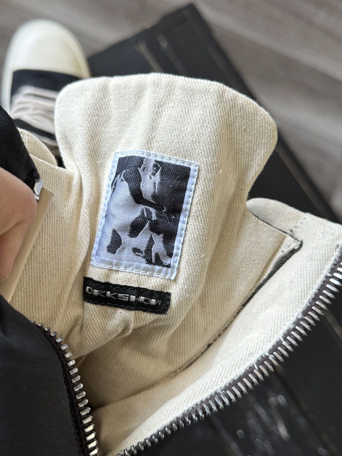 Rick Owens Rick Owens DRKSHDW Strobe Padded Black Milk Size US 10 / EU 43 - 7 Thumbnail