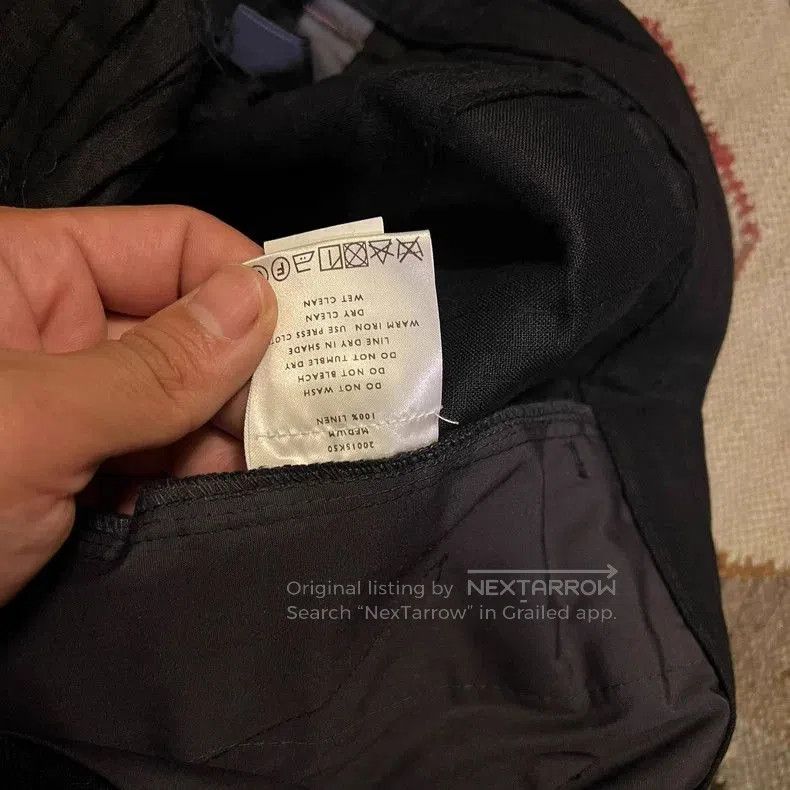 Comme des Garcons Shinya Kozuka Linen Shorts New With Tags. Size US 26 / EU 42 - 7 Thumbnail