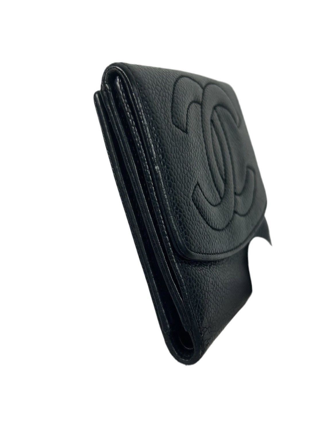 Chanel Chanel CC Caviar Bifold Wallet Size ONE SIZE - 6 Thumbnail
