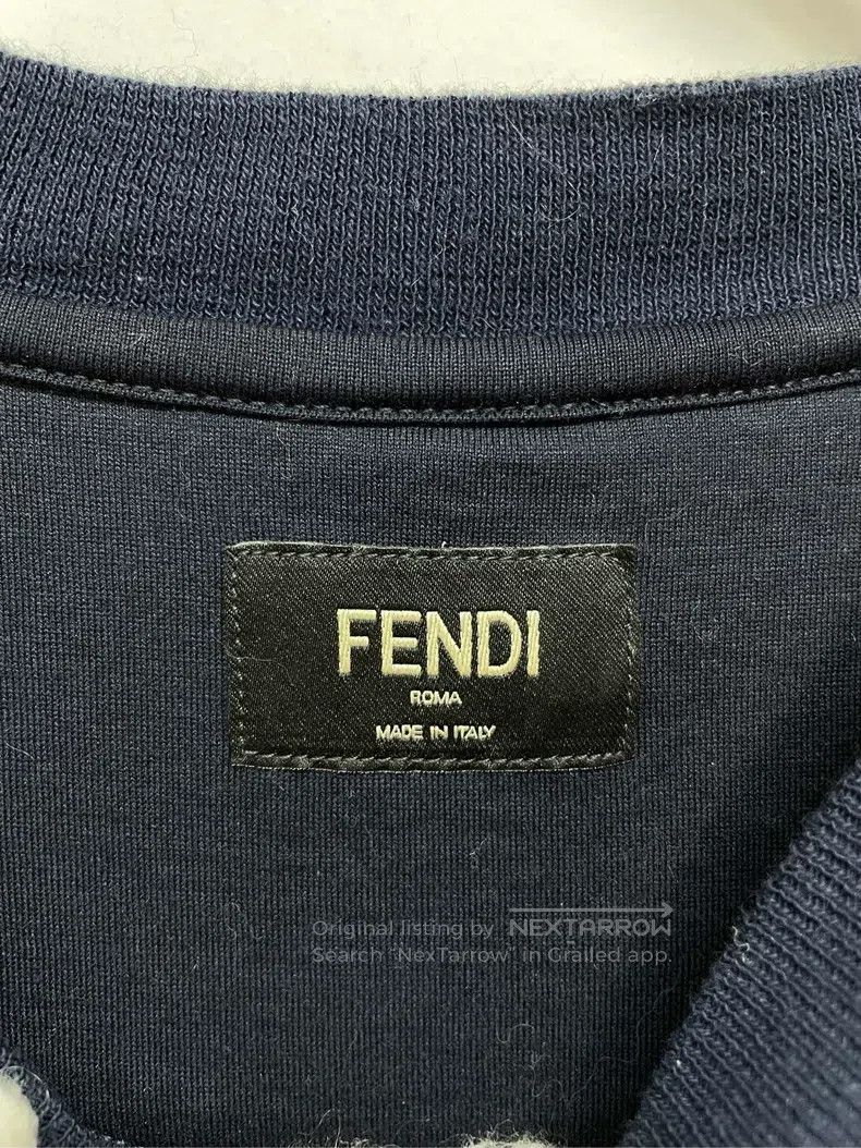 Fendi Fendi Embossed Logo Terry Short Sleeve Size US XS / EU 42 / 0 - 2 Thumbnail