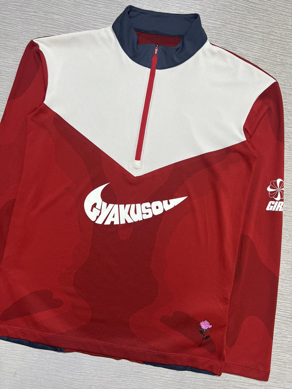 Nike × Undercover Nike - Undercover Gyakusou - NRG Half Zip Long-Sleeve Top Size US S / EU 44-46 / 1 - 5 Thumbnail