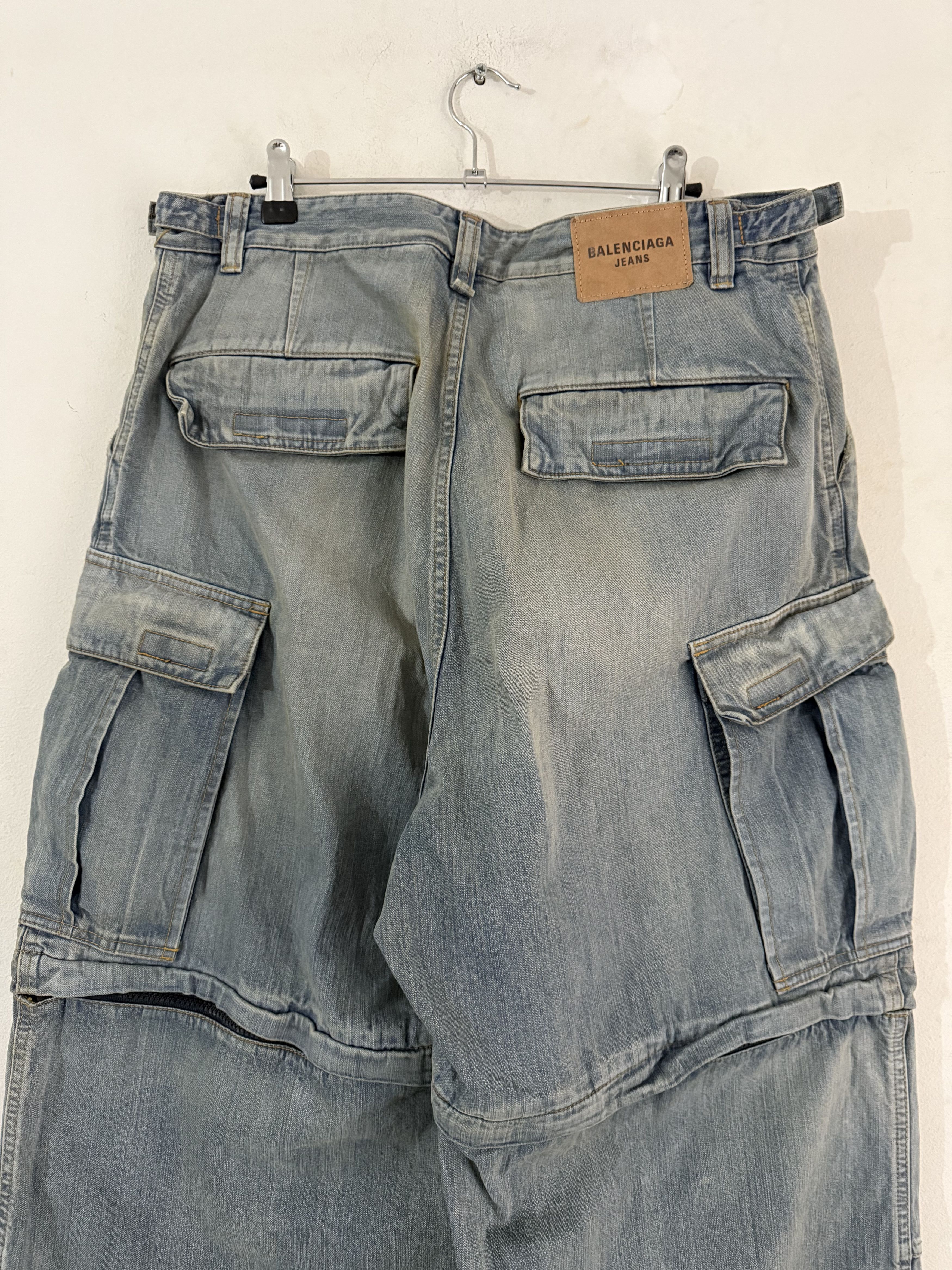 Balenciaga Balenciaga Reversible Cargo Jeans Size US 32 / EU 48 - 9 Thumbnail