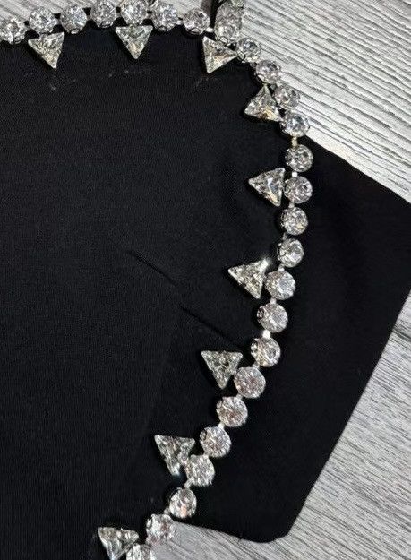 Area Embellished Heart Shaped Top Size S / US 4 / IT 40 - 5 Thumbnail