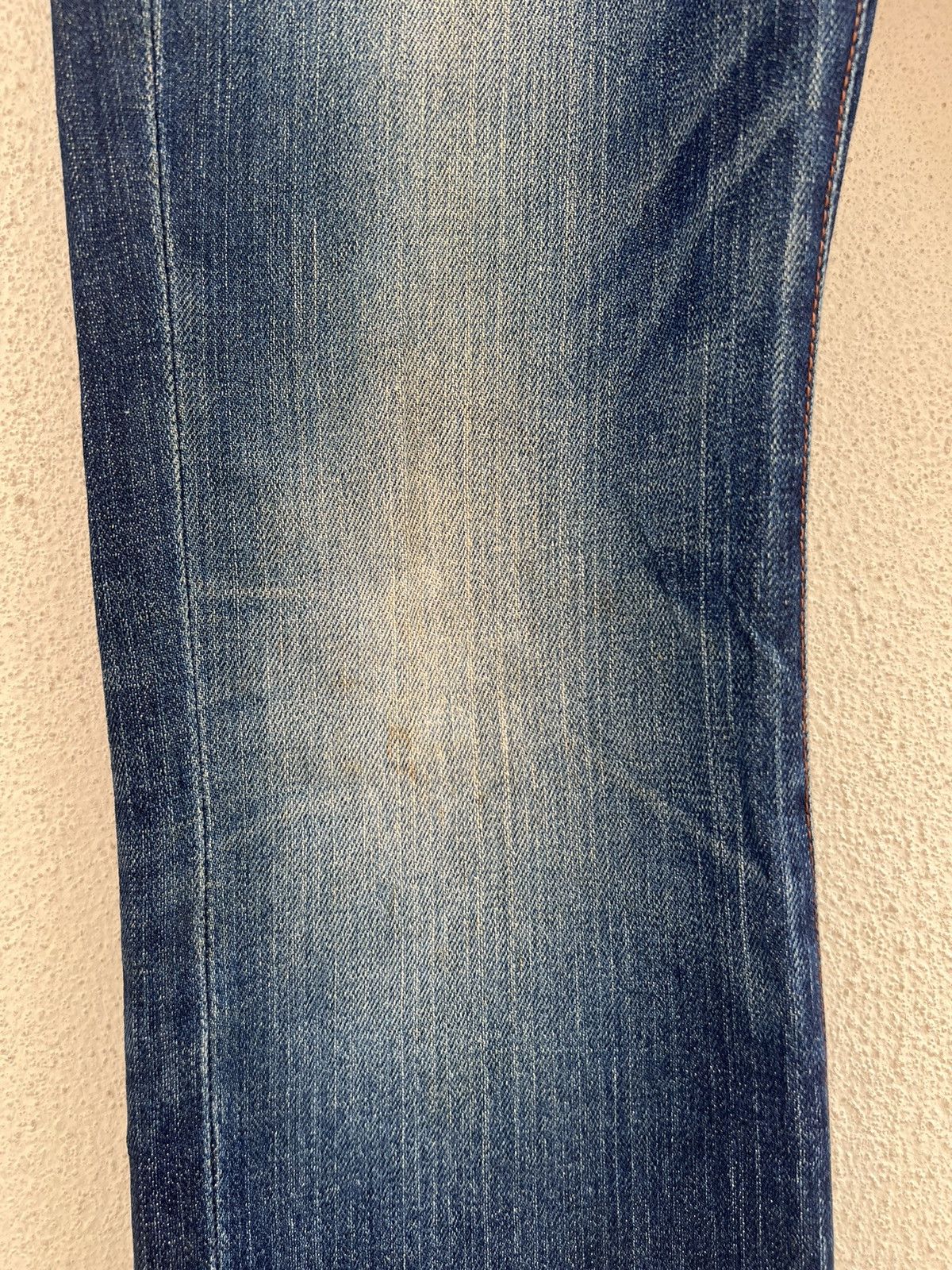 FACTOTUM FACTOTUM Japan Stretch Dirty Muddy Denim Flare Jeans Size US 29 - 9 Thumbnail
