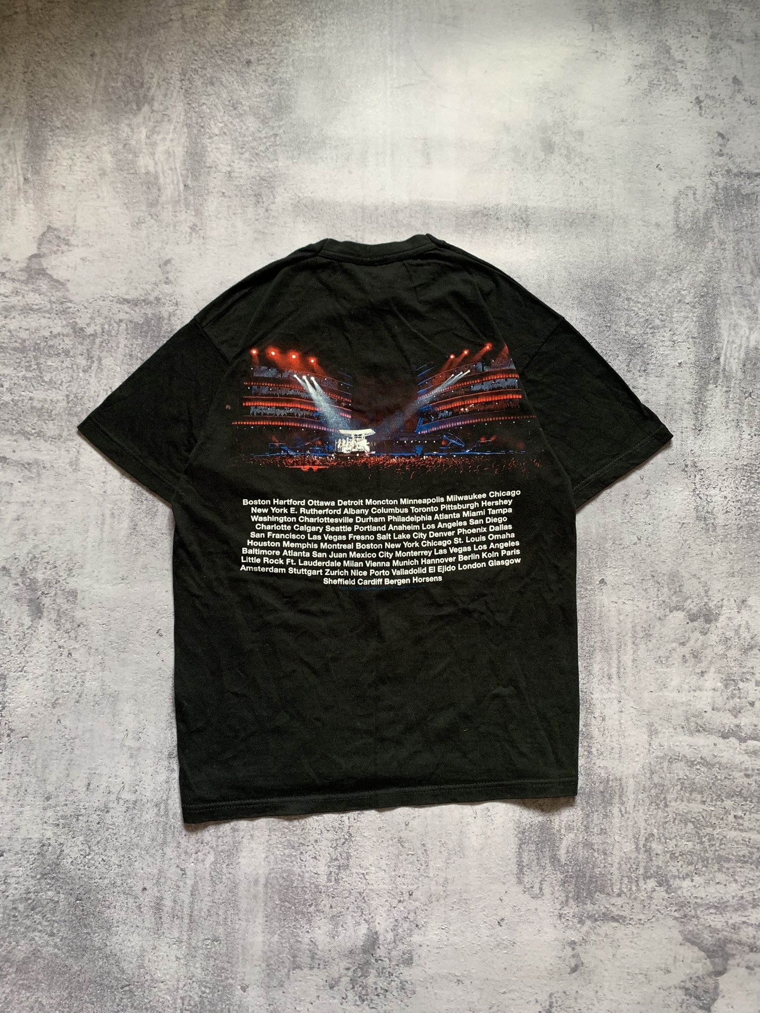 Band Tees VINTAGE The Rolling Stones Shirt Black A Bigger Bang Tour Size US M / EU 48-50 / 2 - 2 Thumbnail