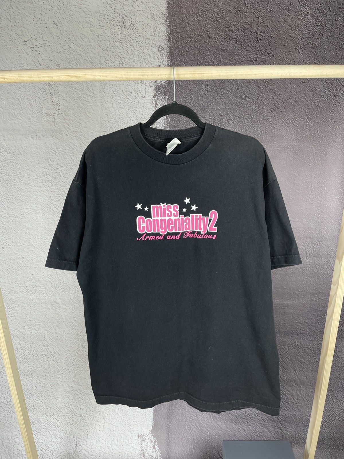 Alstyle × Vintage Miss Congeniality 2 Armed and Fabulous vintage y2k 00s tee Size US XL / EU 56 / 4 - 1 Thumbnail