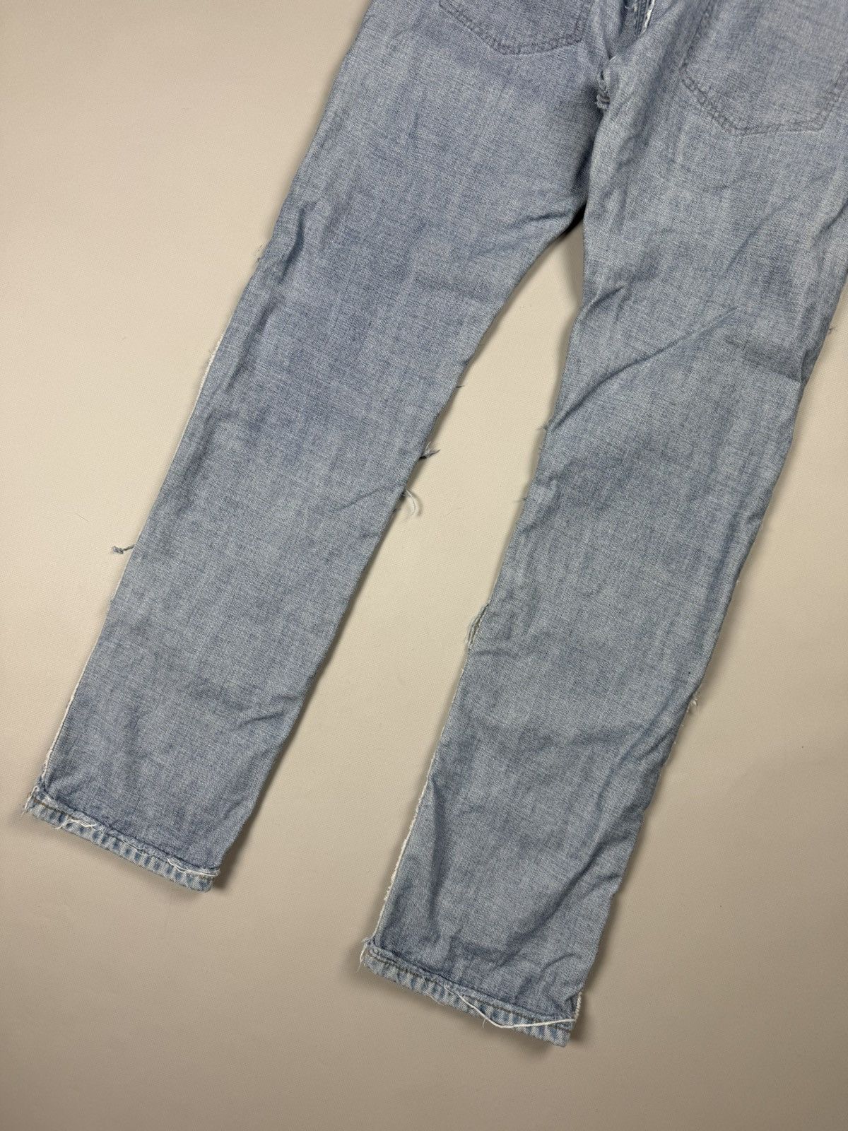 H&M × Maison Margiela Maison Margiela H&M Men’s Reverse Denim Inside-Out Jeans Size US 32 / EU 48 - 22 Thumbnail