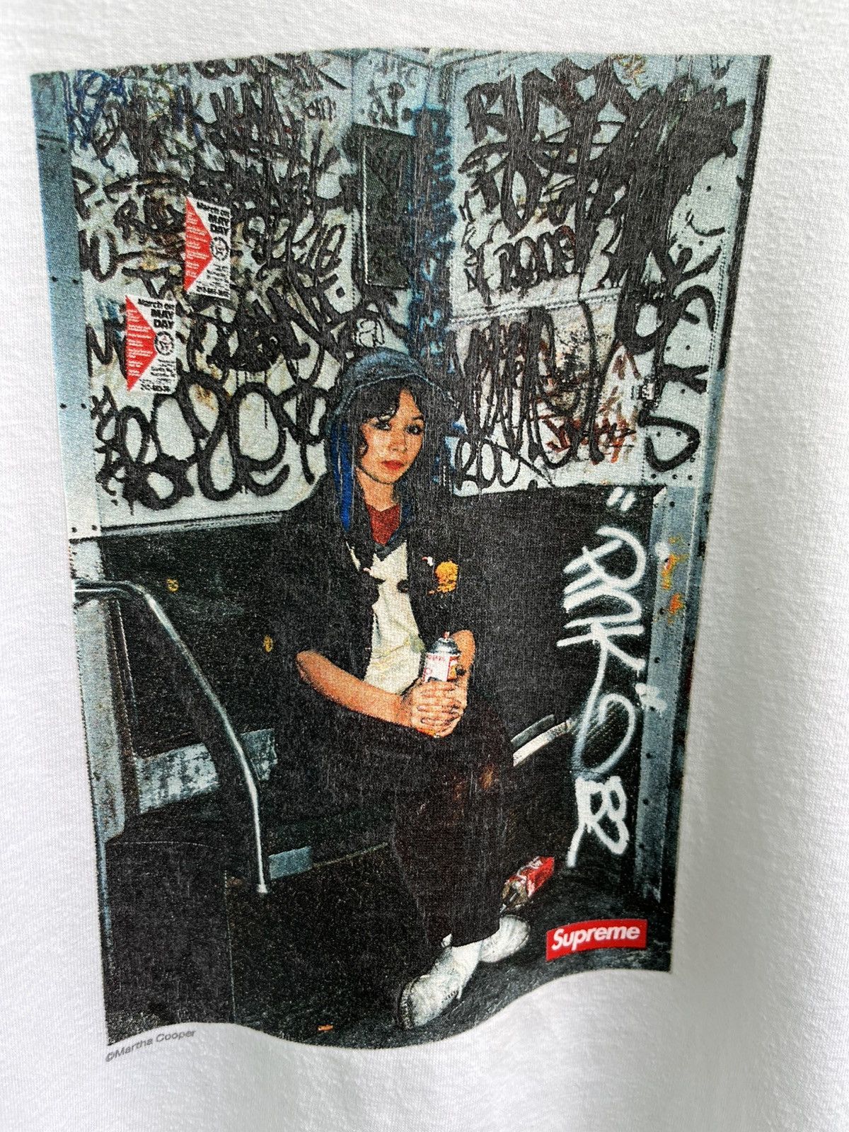 Supreme SS21 Lady Pink Martha Cooper Tee Size US S / EU 44-46 / 1 - 2 Thumbnail