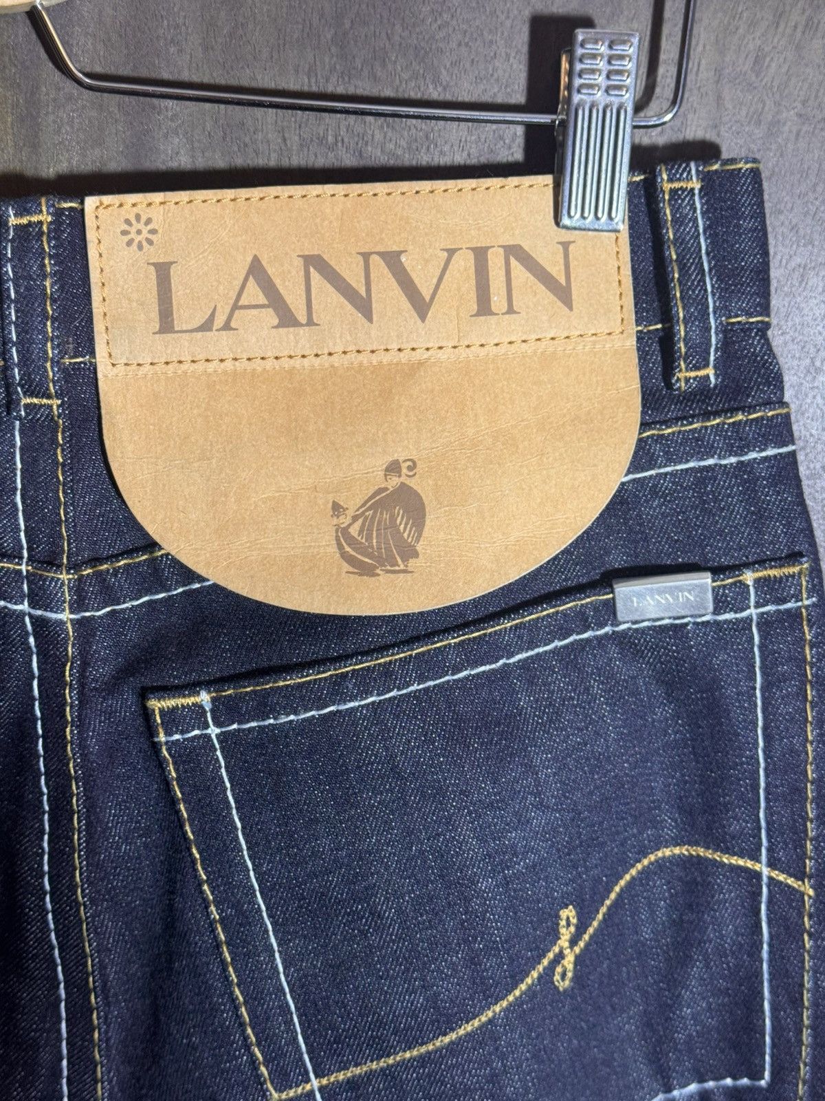 Lanvin new Lanvin bleu denim pants 27 2022 men Size US 27 - 6 Thumbnail