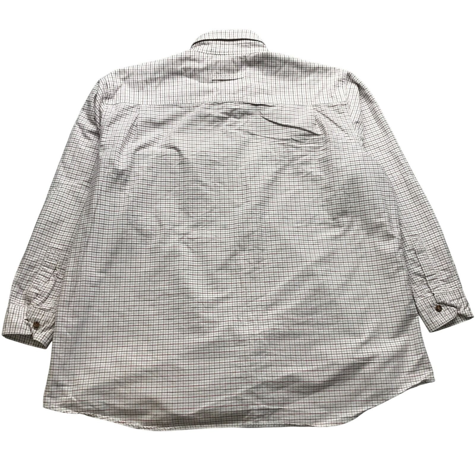 Other Woolrich Button Down Shirt Men's 2XL Check White Red Maroon Size US XXL / EU 58 / 5 - 2 Thumbnail