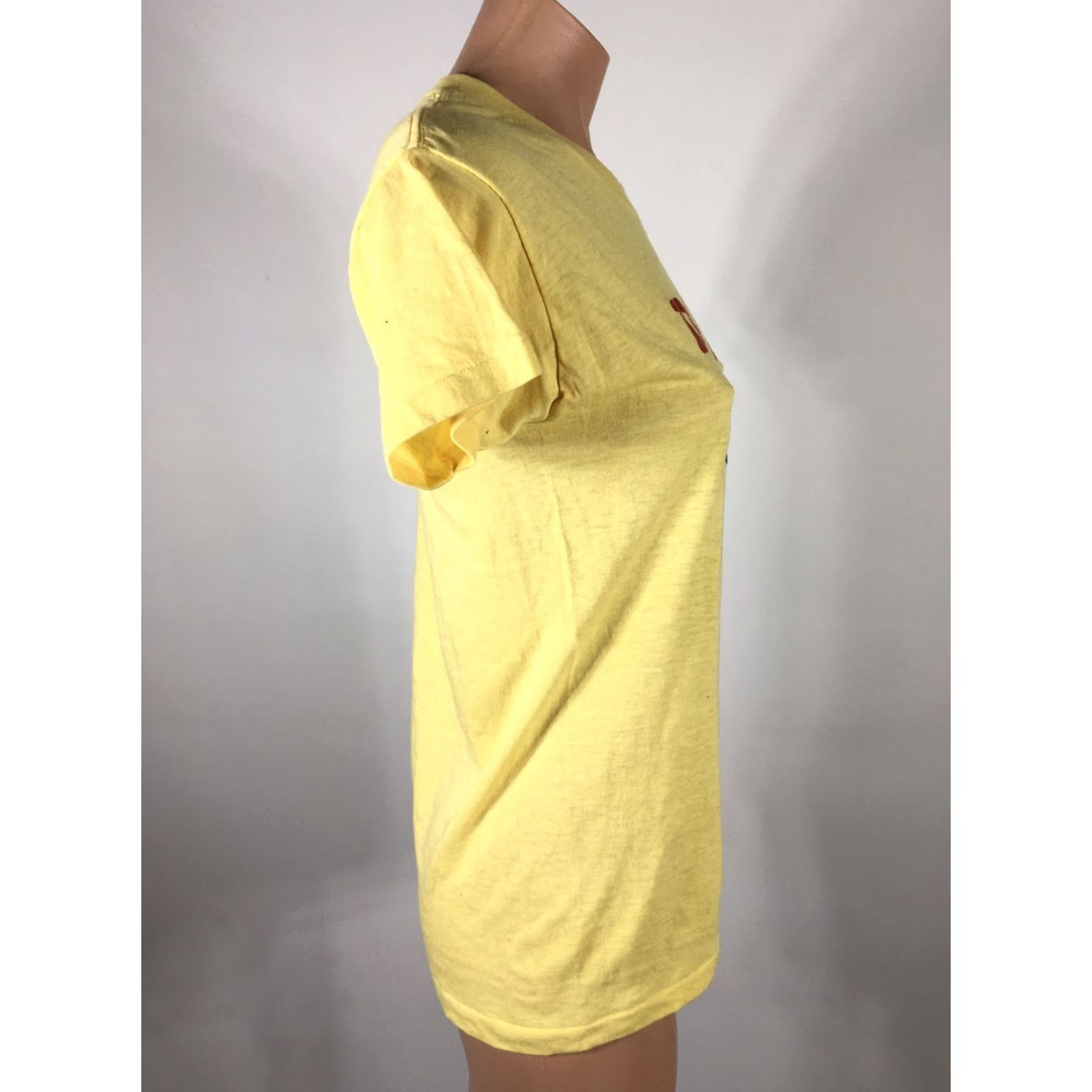 Vintage VINTAGE Mountain Dew Shirt 1970s S/M Yellow Men Graphic Tee Modern Look Grunge Single Stitch Cotton Blend Short Sleeve Size US S / EU 44-46 / 1 - 5 Thumbnail