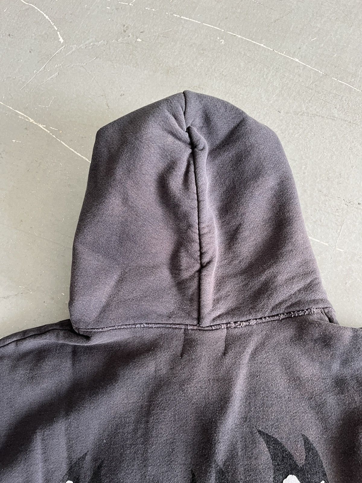 Warren Lotas Warren Lotas Skull Flame Hoodie (unisex) Size US S / EU 44-46 / 1 - 11 Thumbnail
