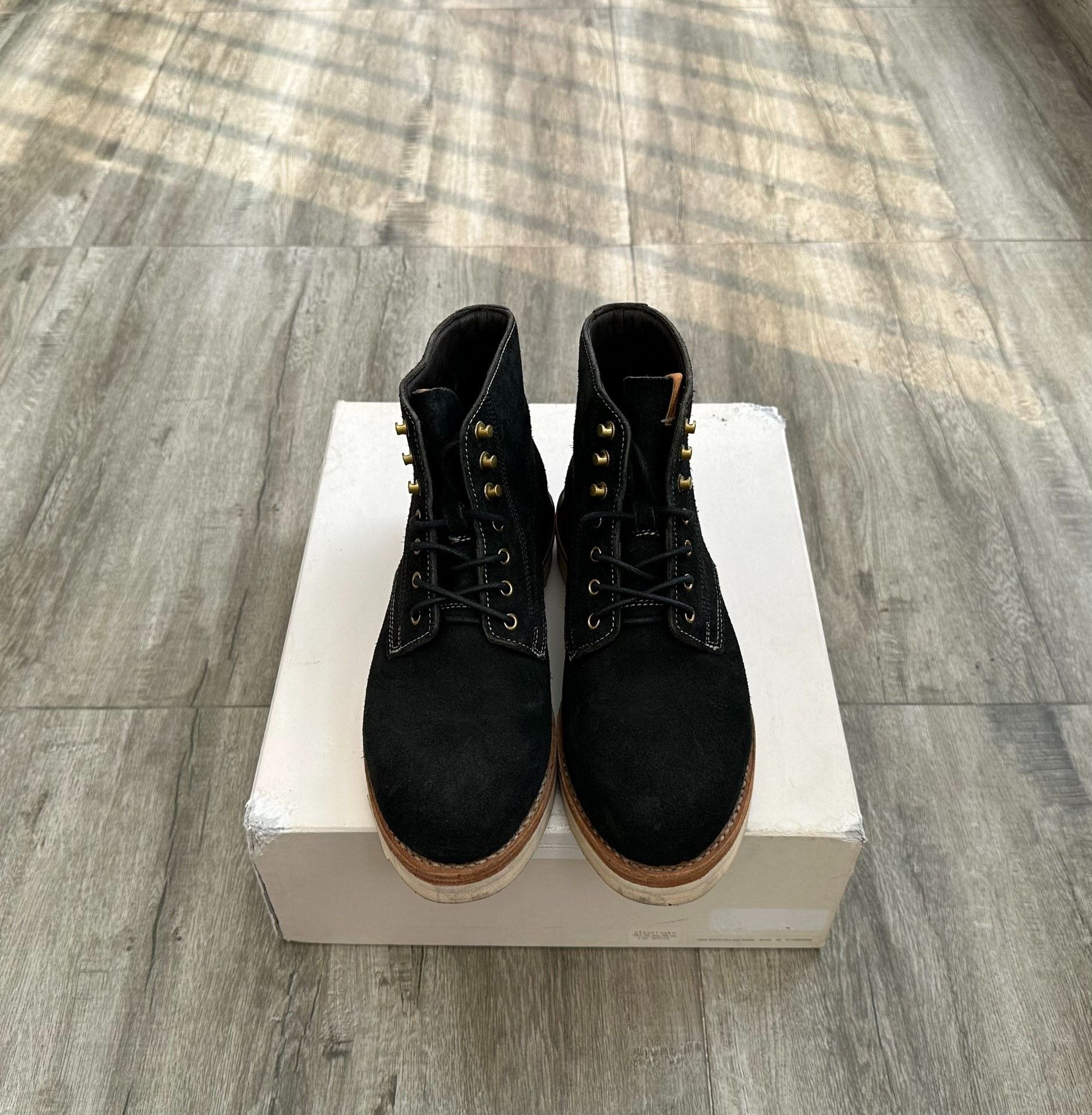 Visvim visvim virgil boots in black suede Size US 9 / EU 42 - 1 Thumbnail