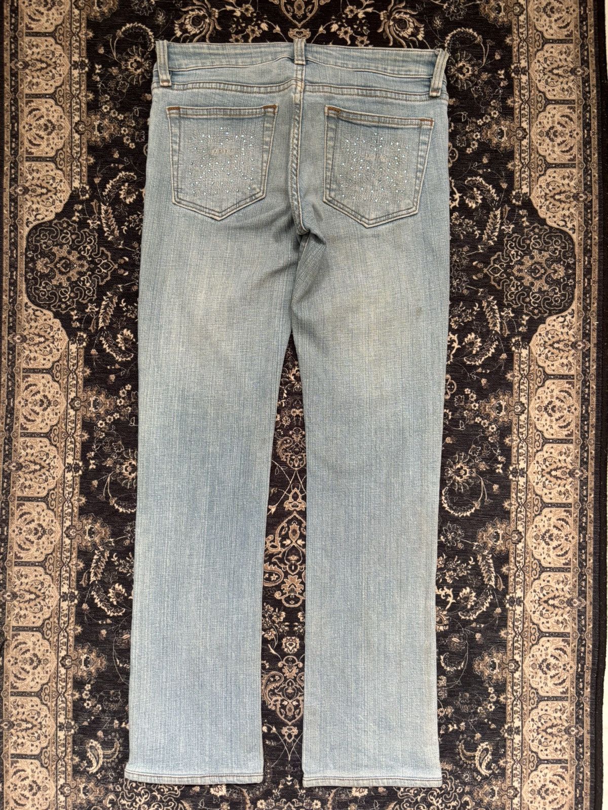 Bebe Bebe Made In Usa Blue Jeans Size 28" / US 6 / IT 42 - 4 Thumbnail