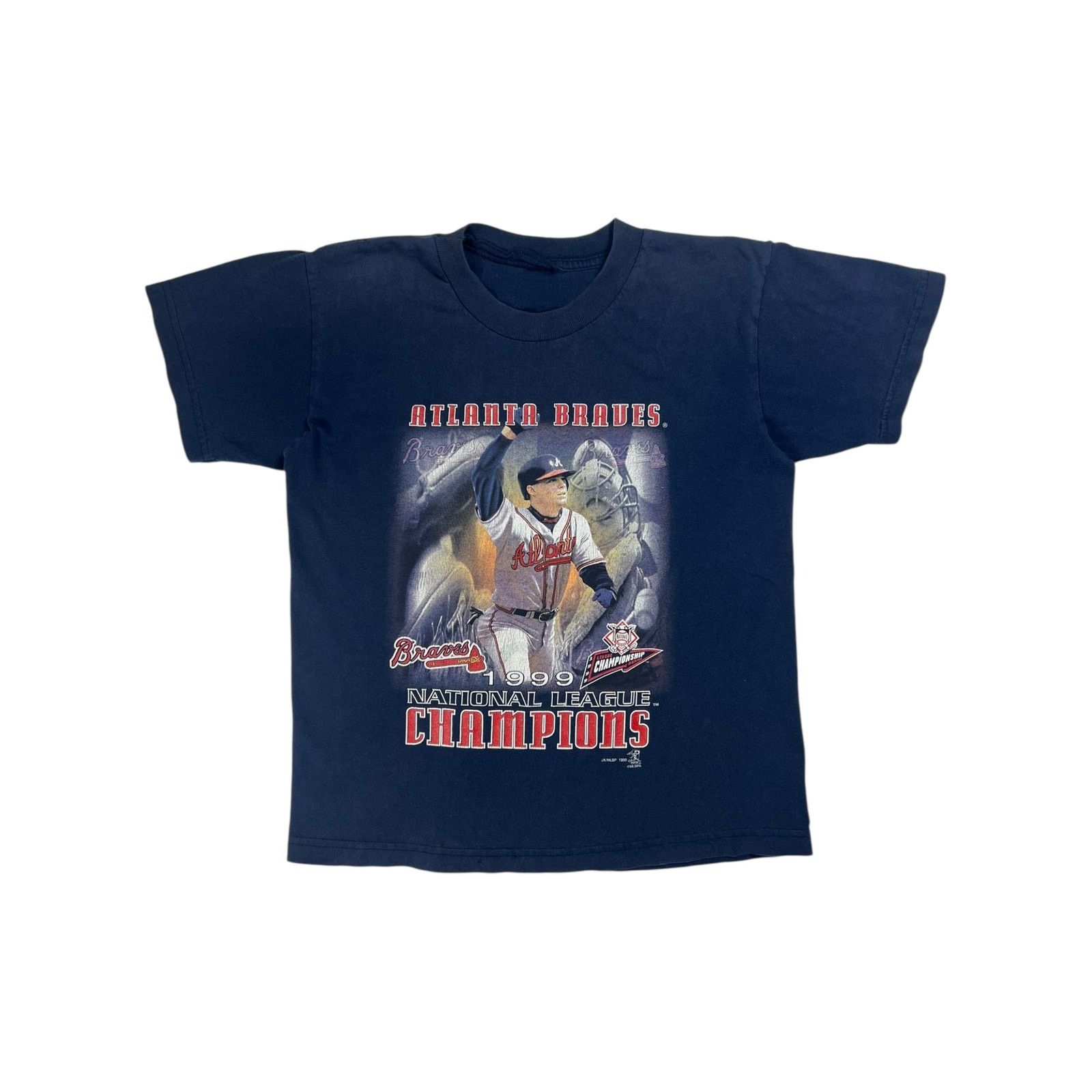 MLB × Vintage Vintage 1999 Atlanta Braves National League Champs tee (XS) Size US XS / EU 42 / 0 - 1 Thumbnail