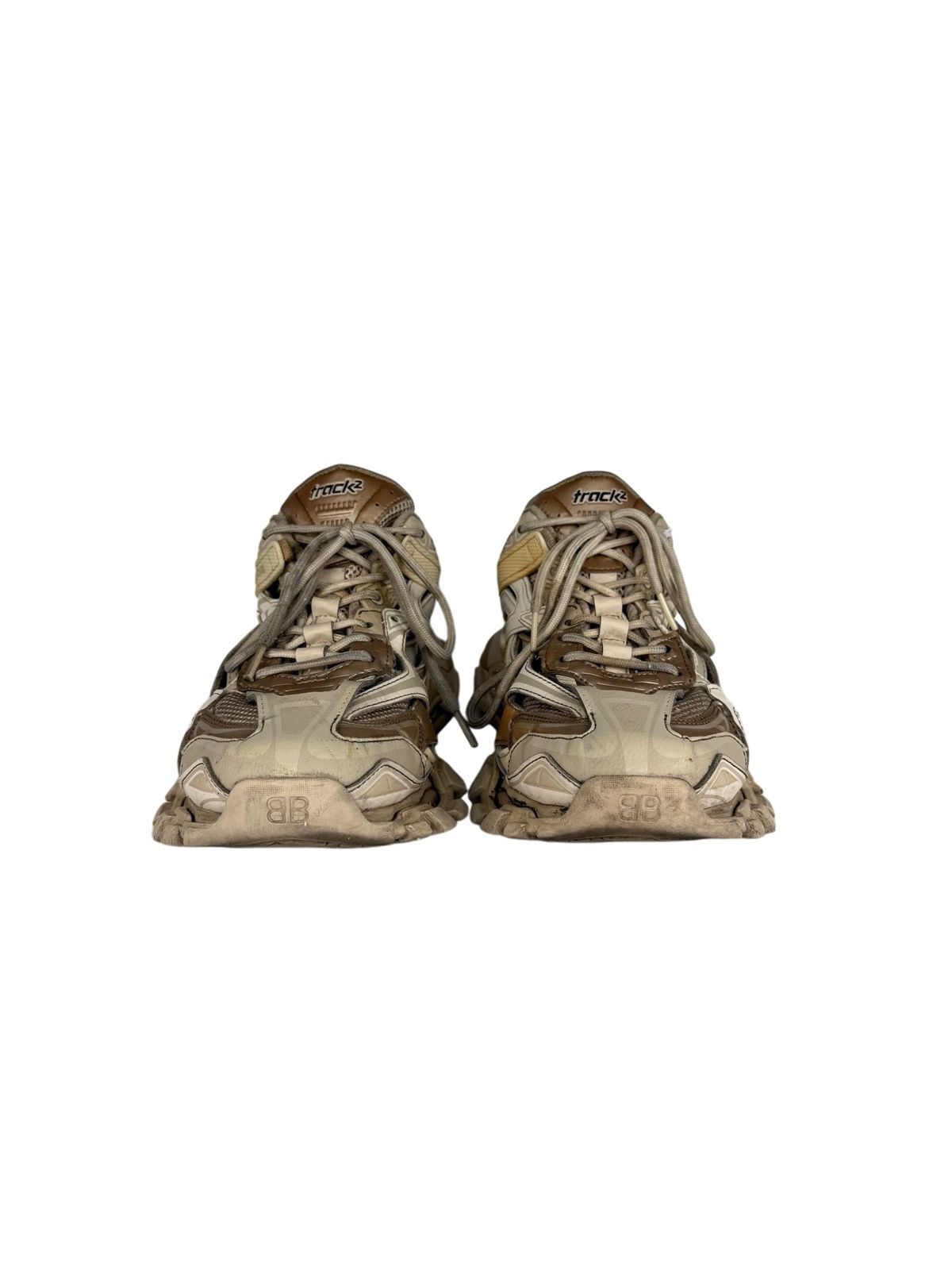 Balenciaga Balenciaga Track 2 in Cream Size US 11 / EU 44 - 5 Thumbnail