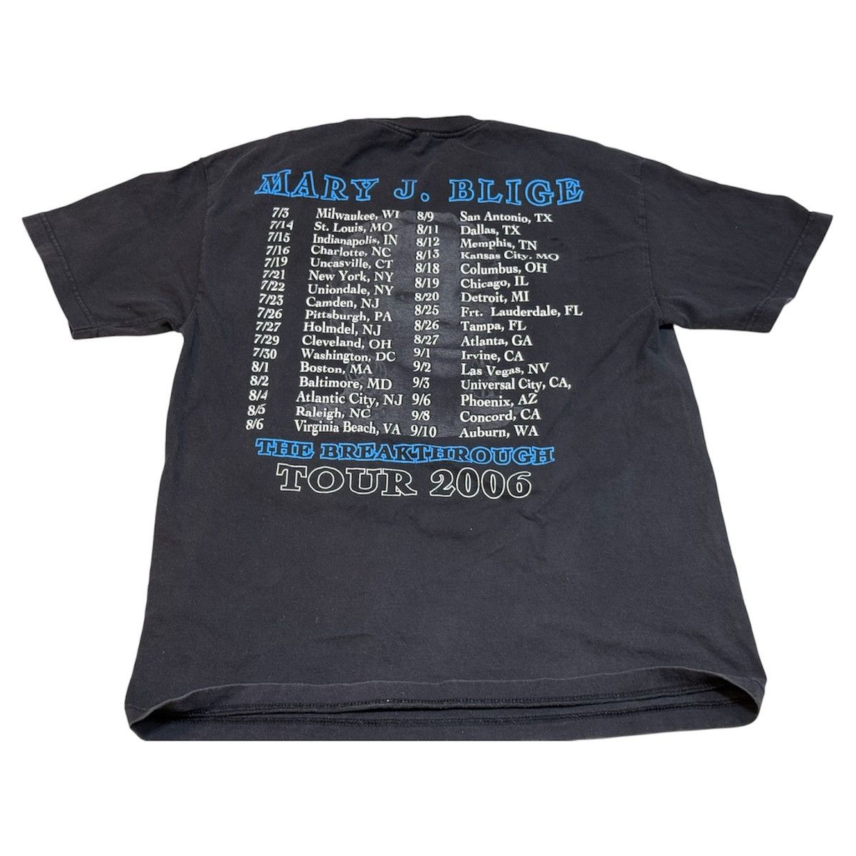 Rap Tees Vintage Mary J. Blige 2006 The Breakthrough Experience Size US L / EU 52-54 / 3 - 2 Thumbnail