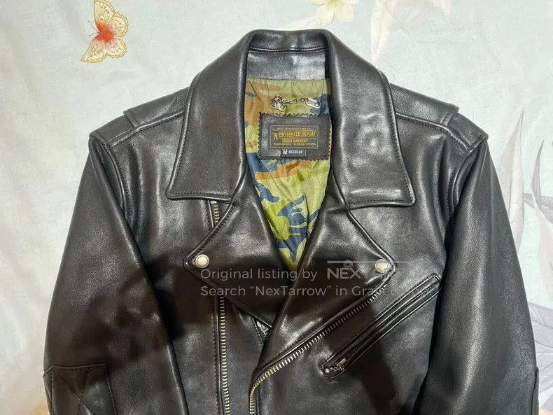 Neighborhood NEIGHBORHOOD Leather Jacket. Size US M / EU 48-50 / 2 - 1 Thumbnail