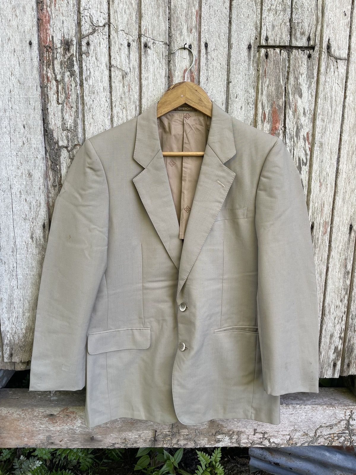 Givenchy × Vintage Vintage 90s Givenchy Wool Blazer – Made in Japan, Size 38S Size 38S - 1 Thumbnail