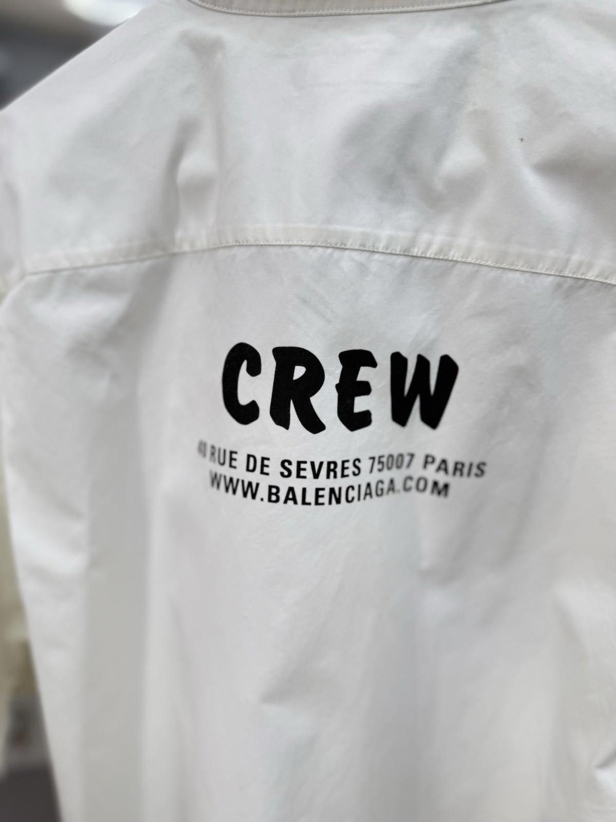 Balenciaga Size 39 - Balenciaga White Button Down Men’s 100% Authentic Size US XL / EU 56 / 4 - 6 Thumbnail