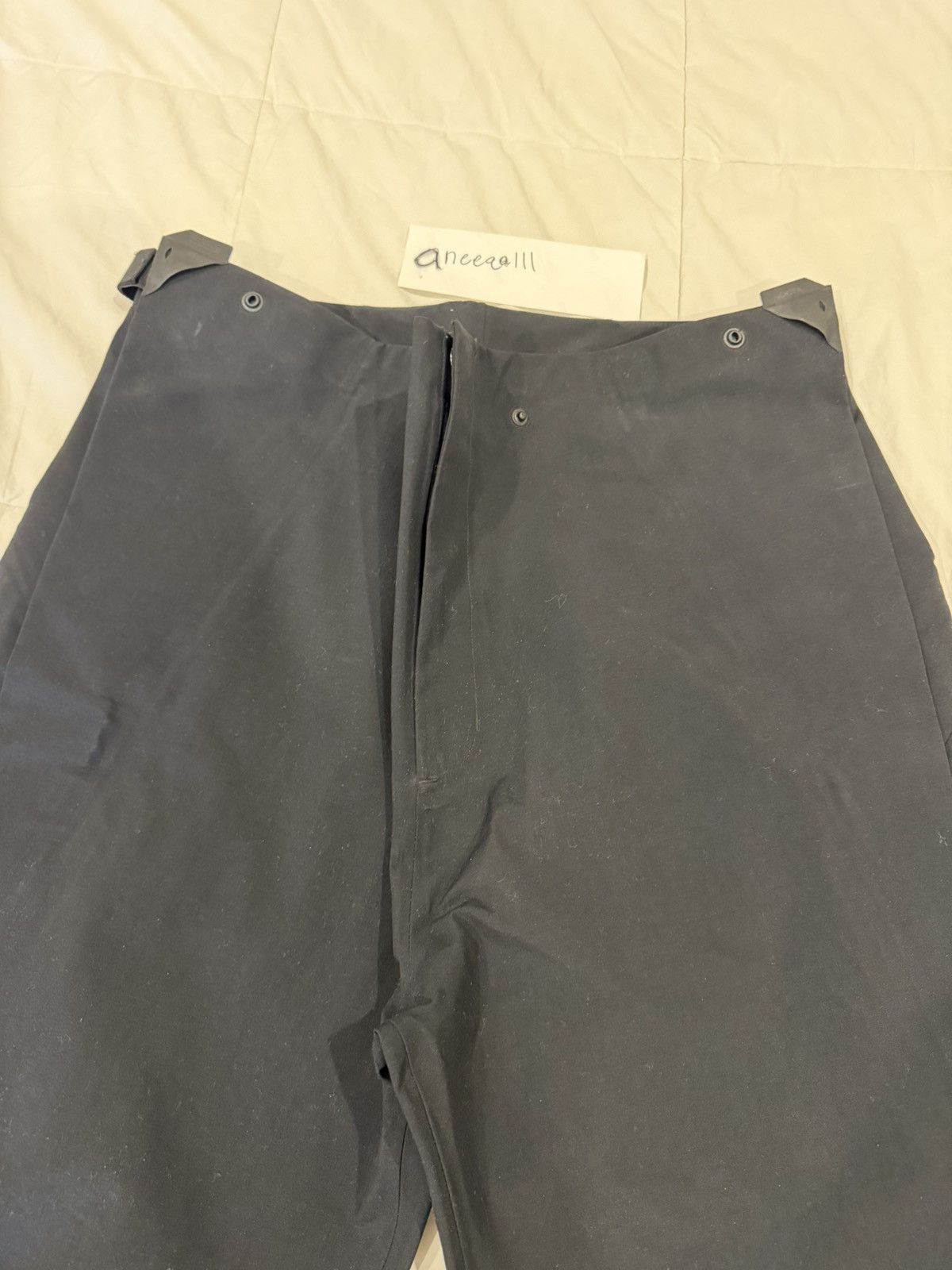 NOCTA × Nike Nike × NOCTA Code Prestigious Fold Pants Black Men's sz L Size US 34 / EU 50 - 19 Thumbnail
