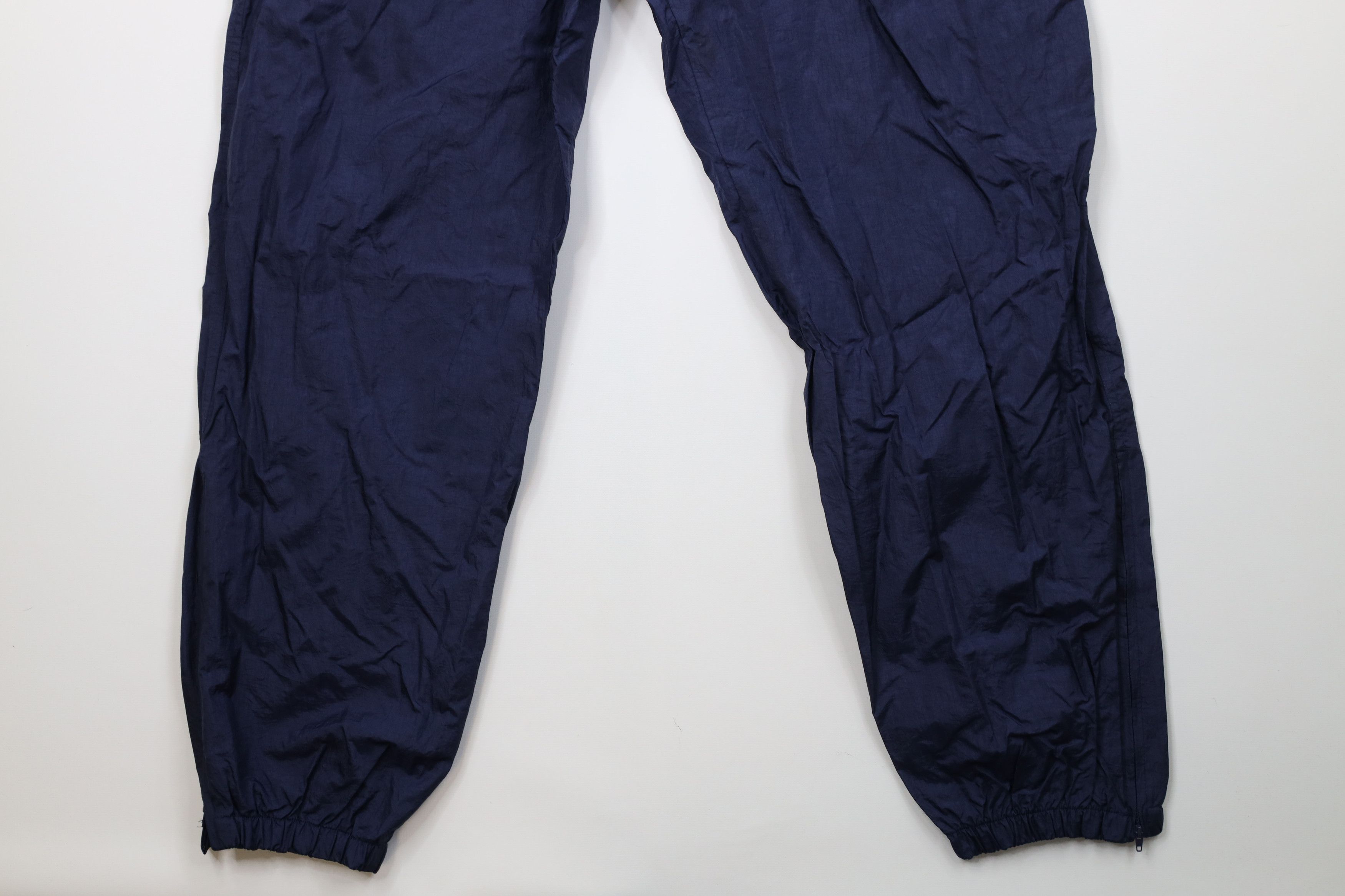 Vintage Vintage 90s Streetwear Joggers Pants Navy Blue Nylon Size US 38 / EU 54 - 4 Thumbnail