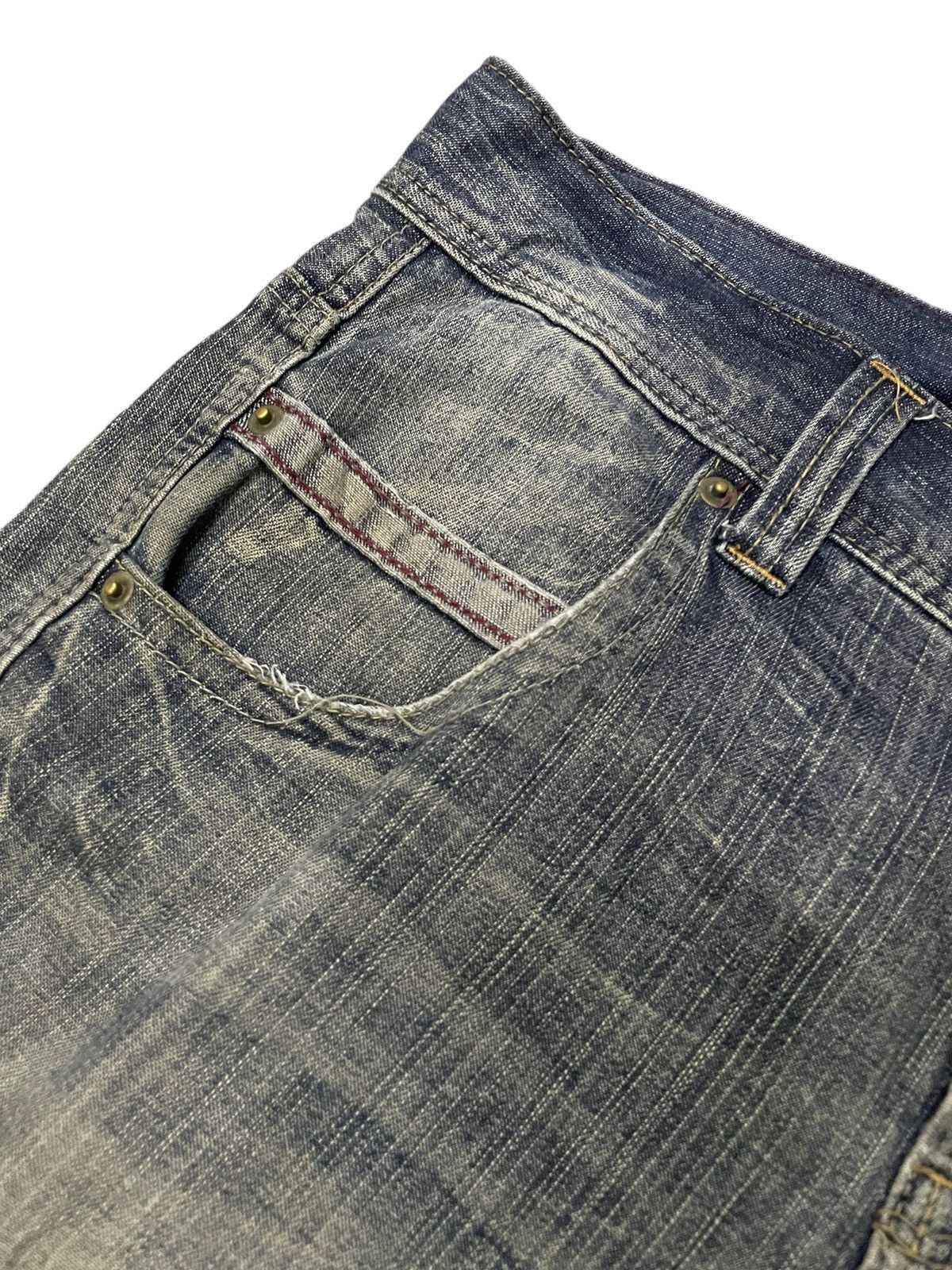 Japanese Brand × PPFM × semanticdesign Valleta Japan Honeycomb Mud Wash Jeans Size US 33 - 8 Thumbnail