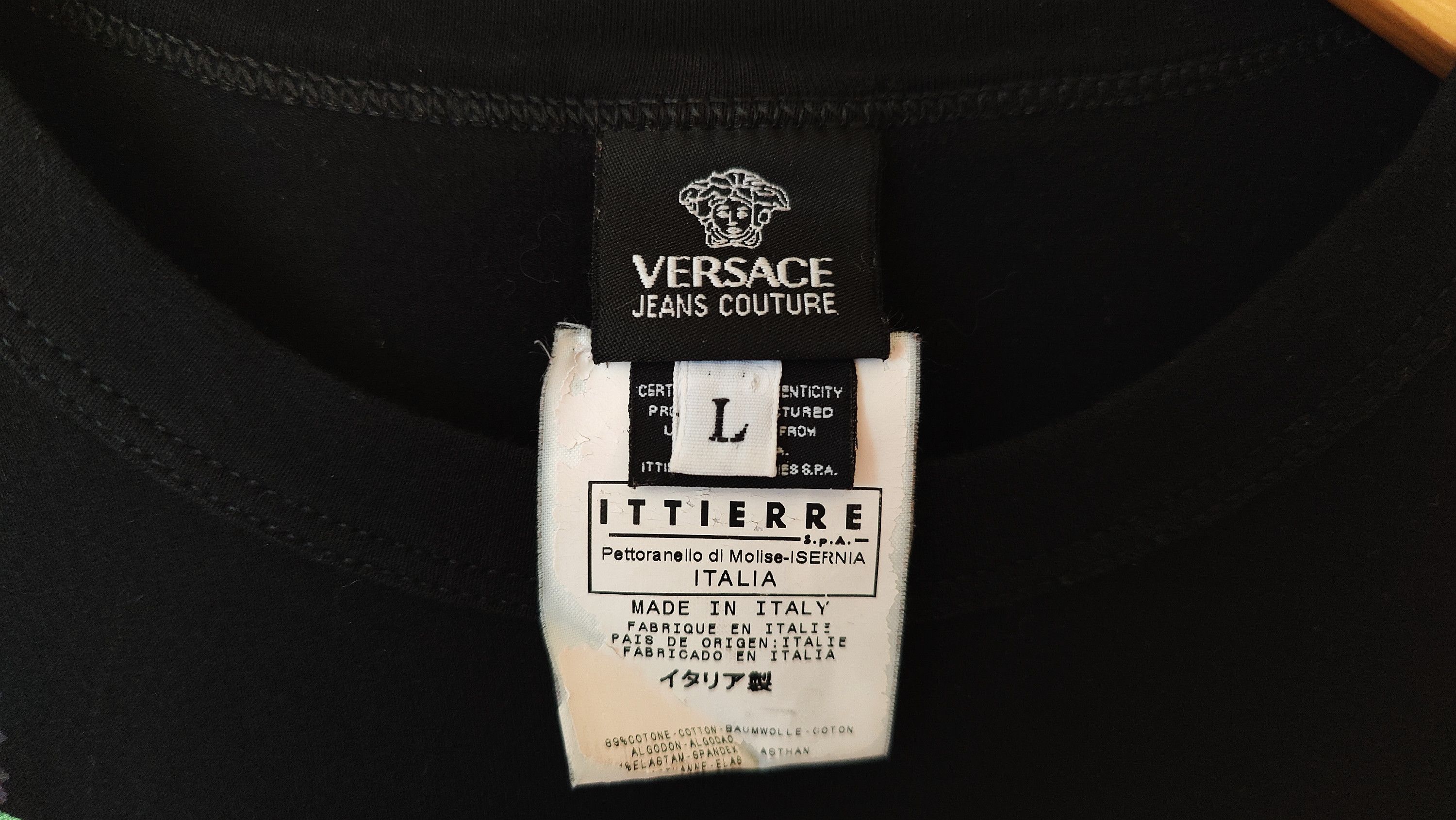 Versace Gianni Versace Jeans Couture Fancy Vintage Longsleeve Size US L / EU 52-54 / 3 - 4 Thumbnail