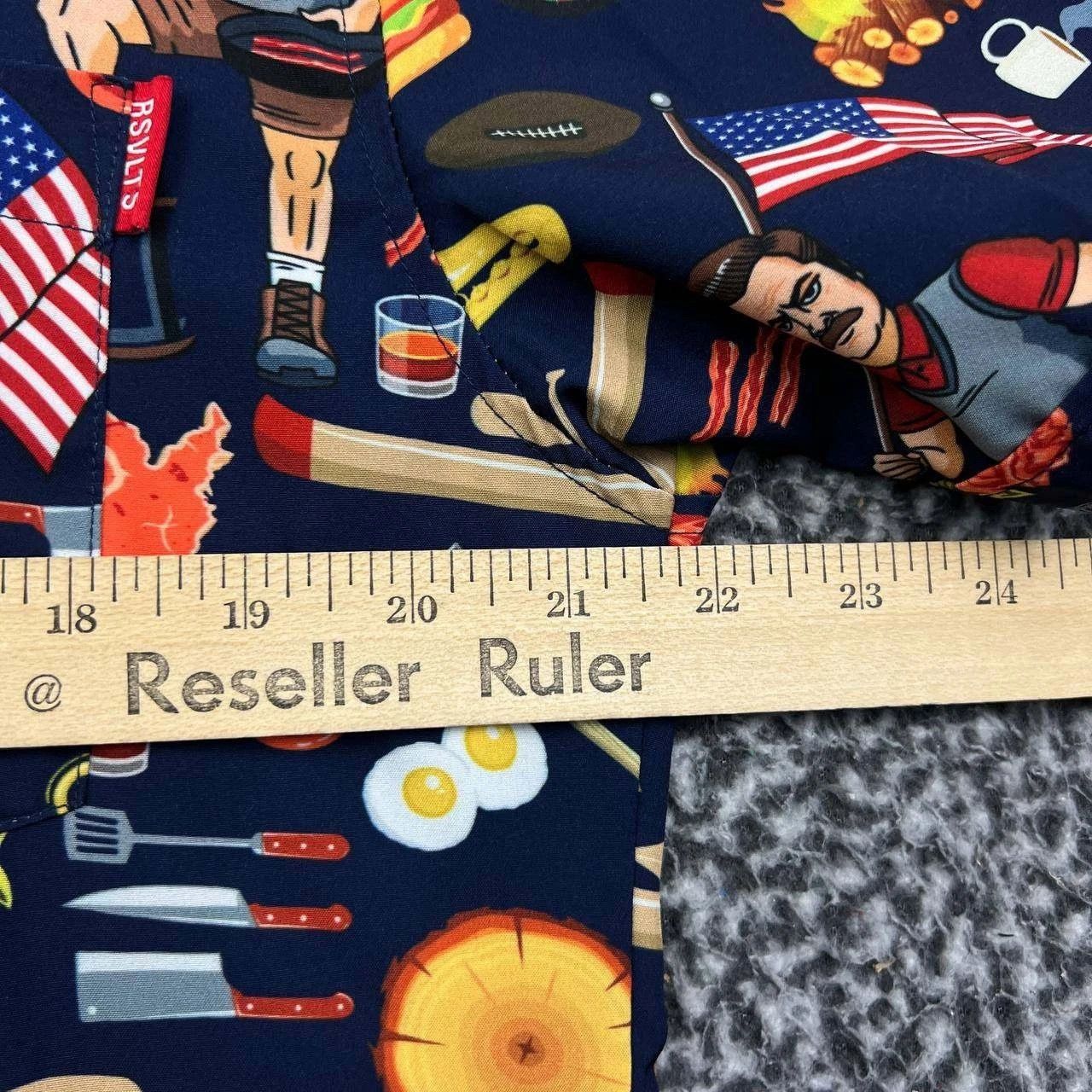 Other RSVLTS City of Pawnee Button Up Shirt Men Parks USA Summer L Size US L / EU 52-54 / 3 - 5 Thumbnail